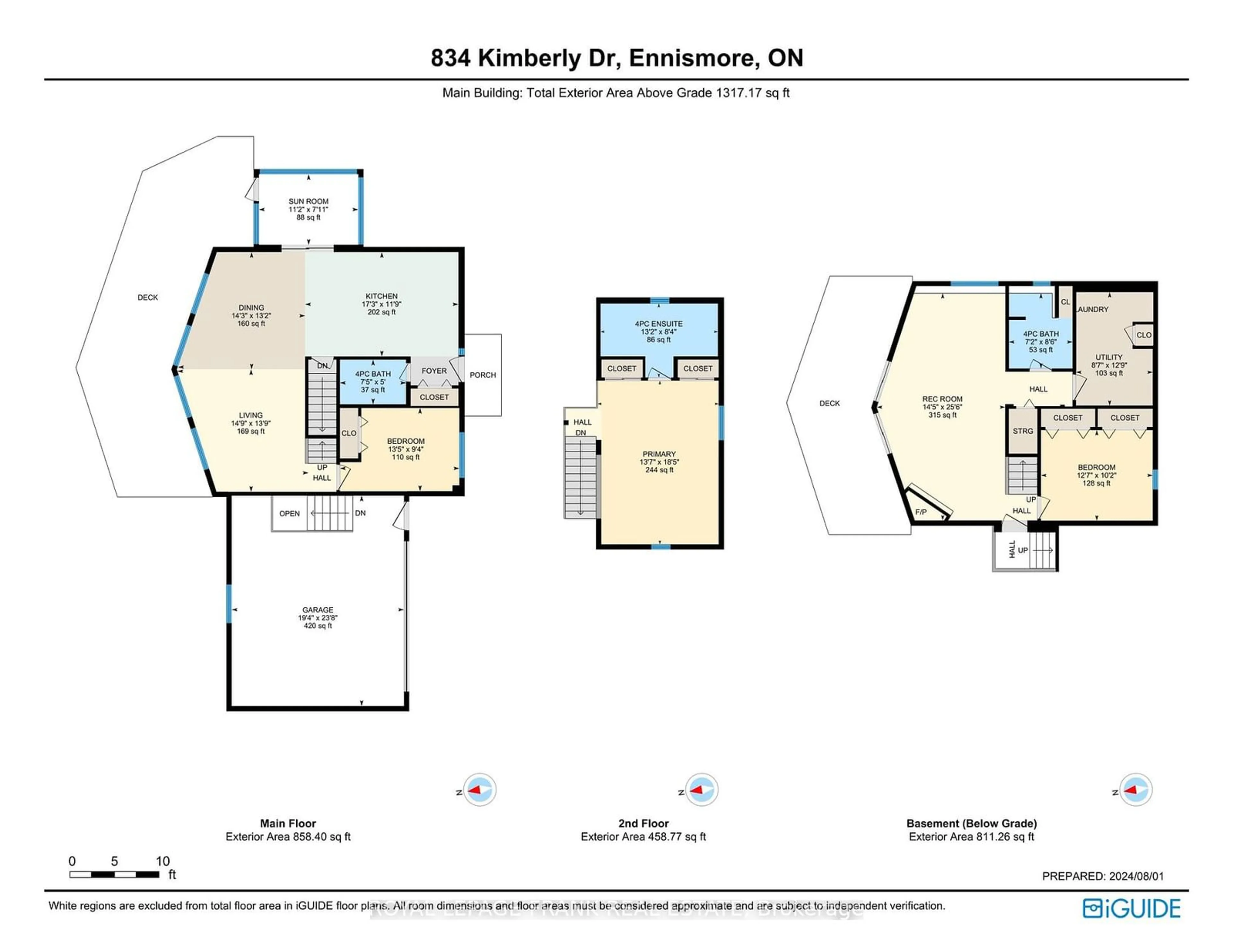 Floor plan for 834 Kimberly Dr, Smith-Ennismore-Lakefield Ontario K0L 1T0