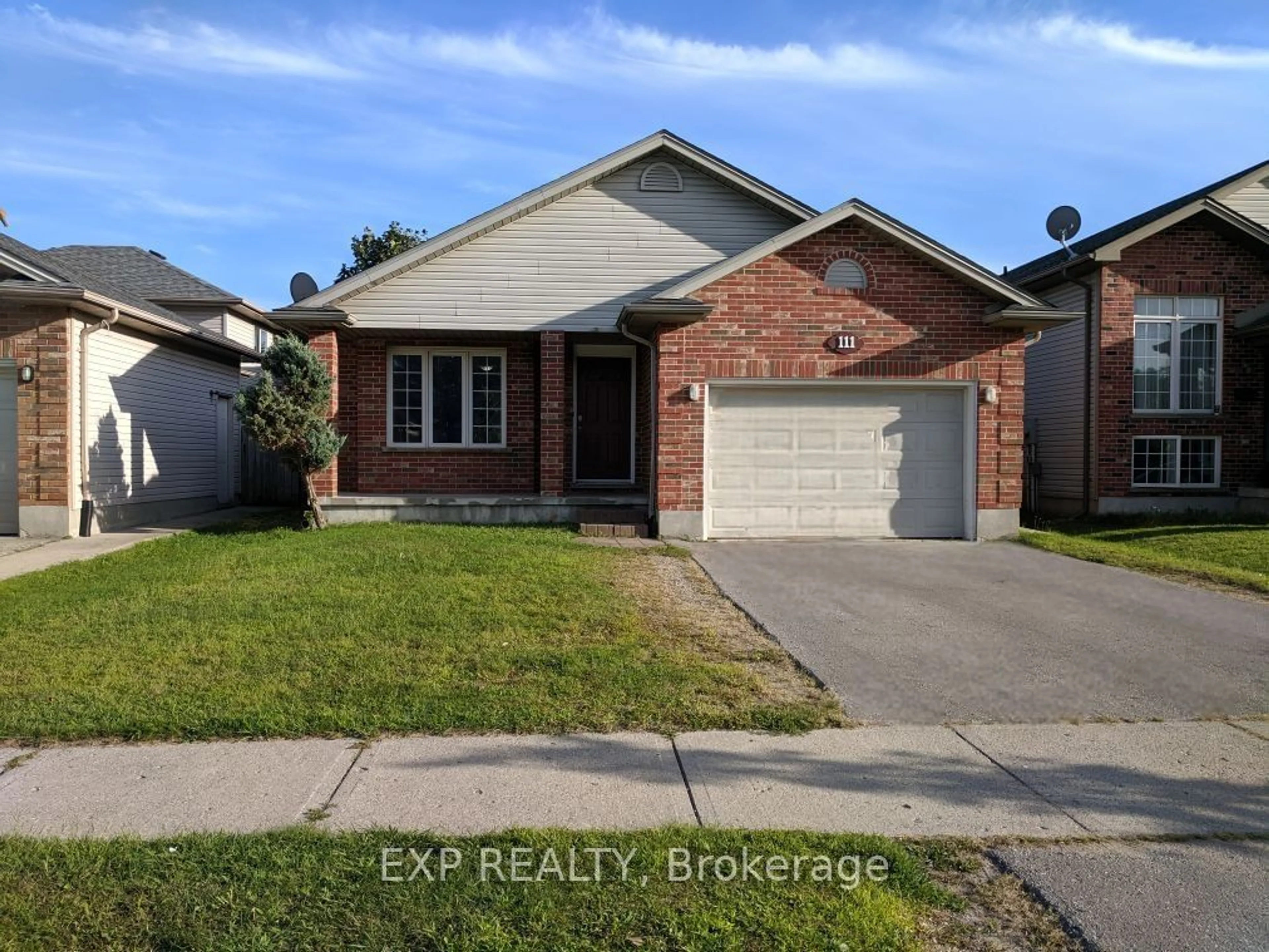 Home with brick exterior material, street for 111 Thurman Circ, London Ontario N5V 4Z2