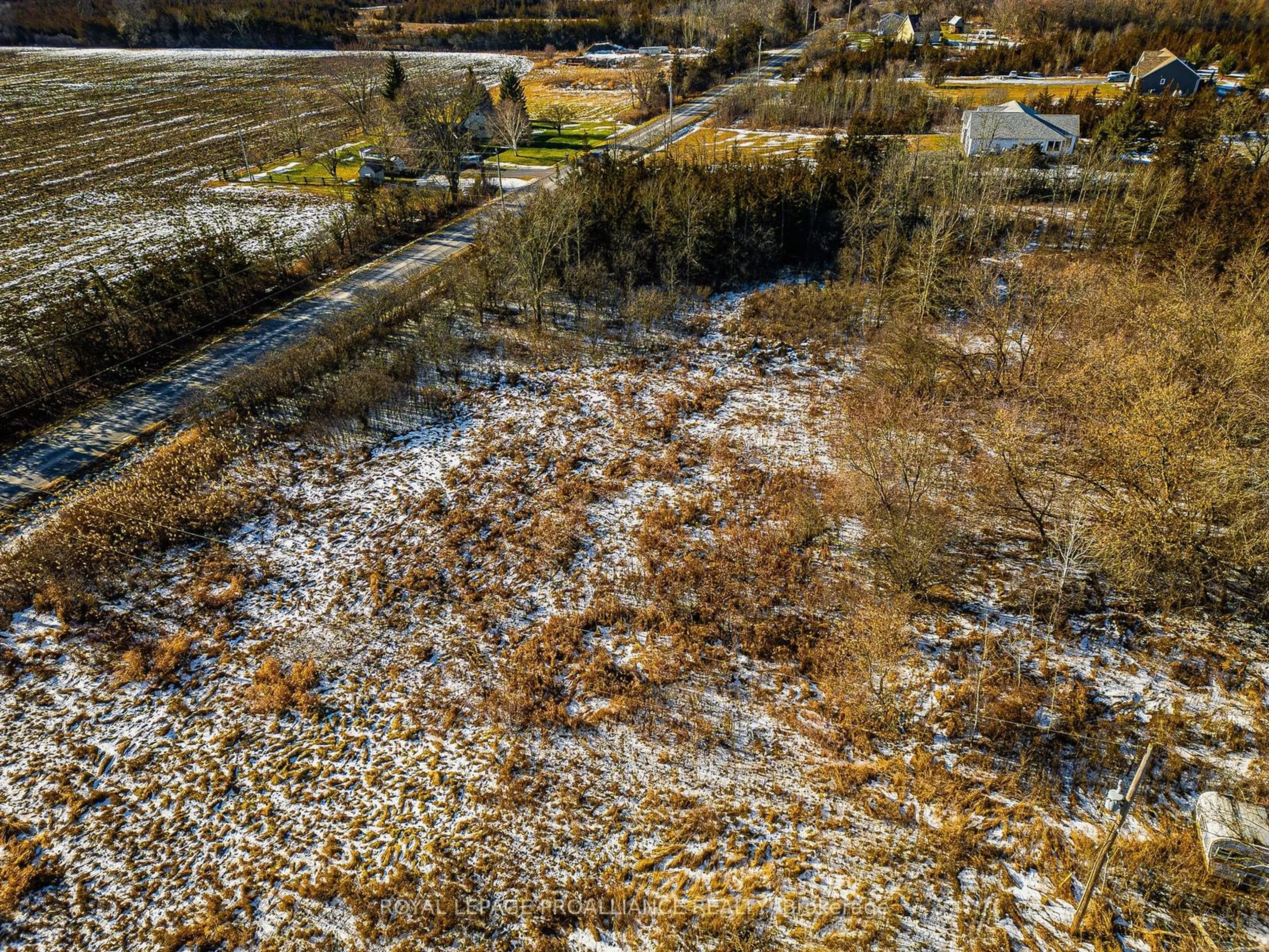 A pic from outside/outdoor area/front of a property/back of a property/a pic from drone, unknown for 611 Callaghan Rd, Tyendinaga Ontario K0K 2N0