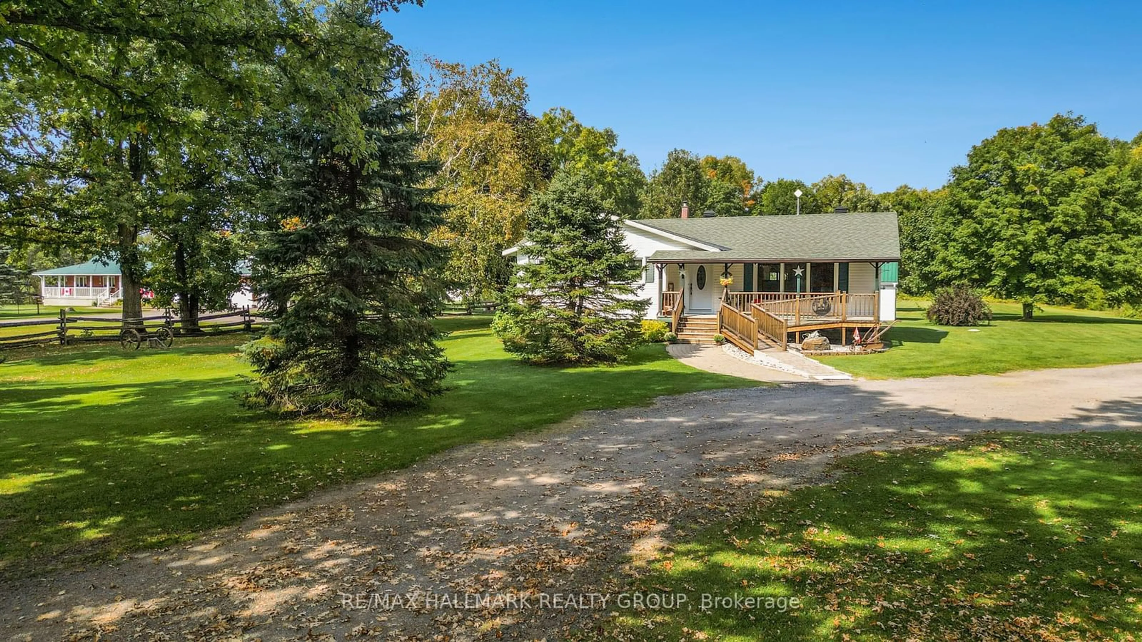 A pic from outside/outdoor area/front of a property/back of a property/a pic from drone, water/lake/river/ocean view for 4185 Panmure Rd, Carp - Dunrobin - Huntley - Fitzroy and Area Ontario K0A 2H0