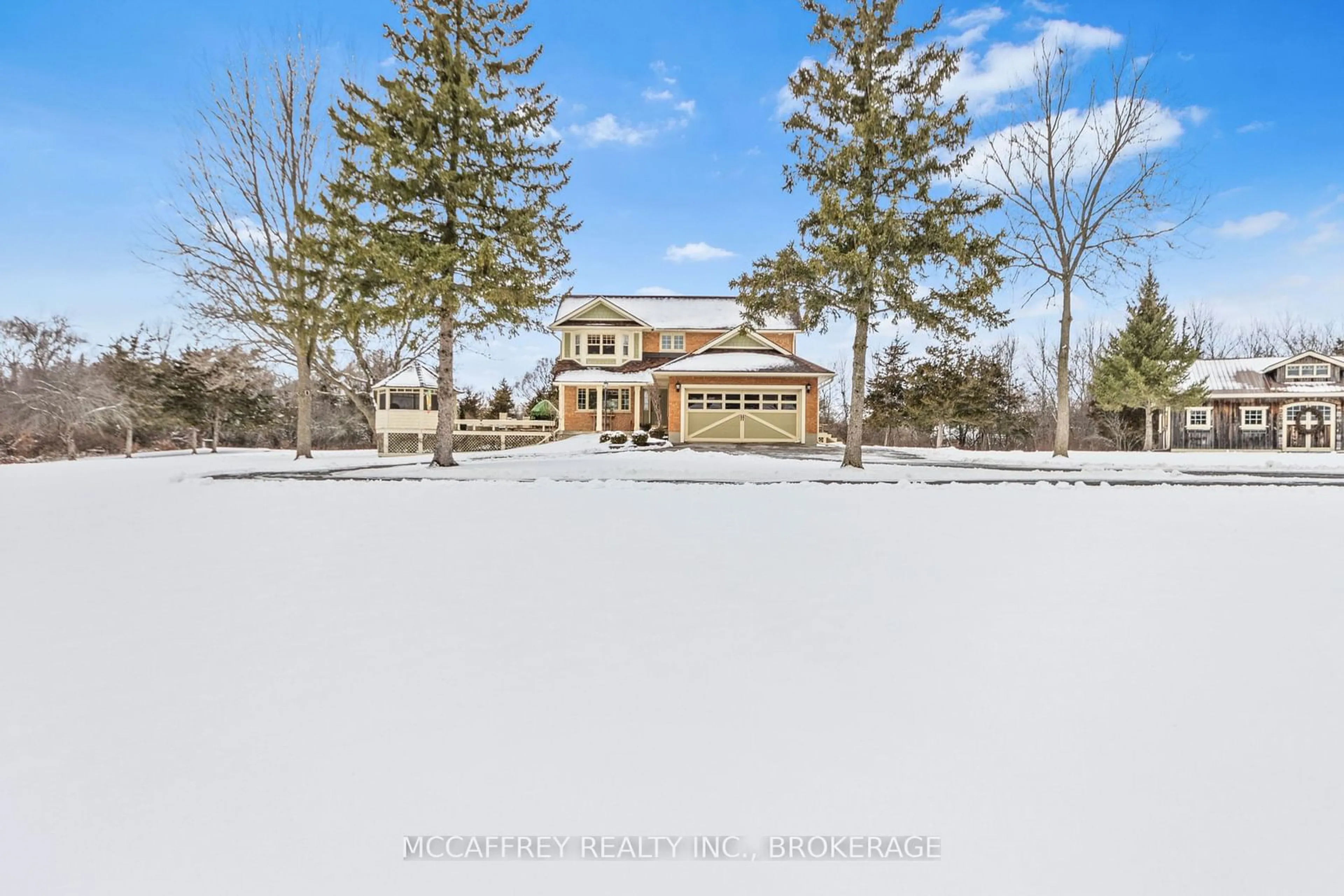 A pic from outside/outdoor area/front of a property/back of a property/a pic from drone, water/lake/river/ocean view for 4291 OLD HWY 2, Belleville Ontario K8N 4Z4