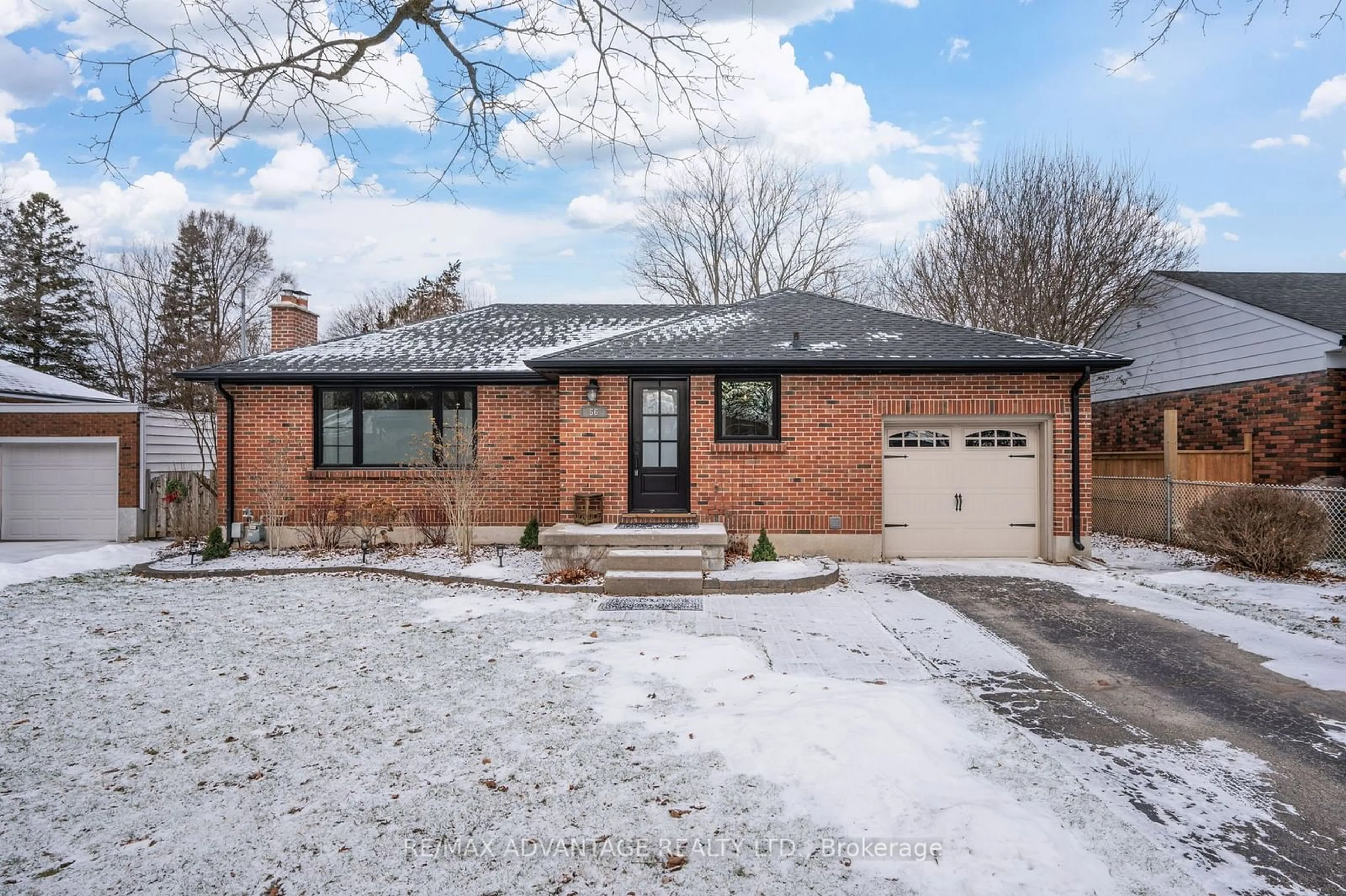 Home with brick exterior material, street for 56 David St, London Ontario N6P 1B3