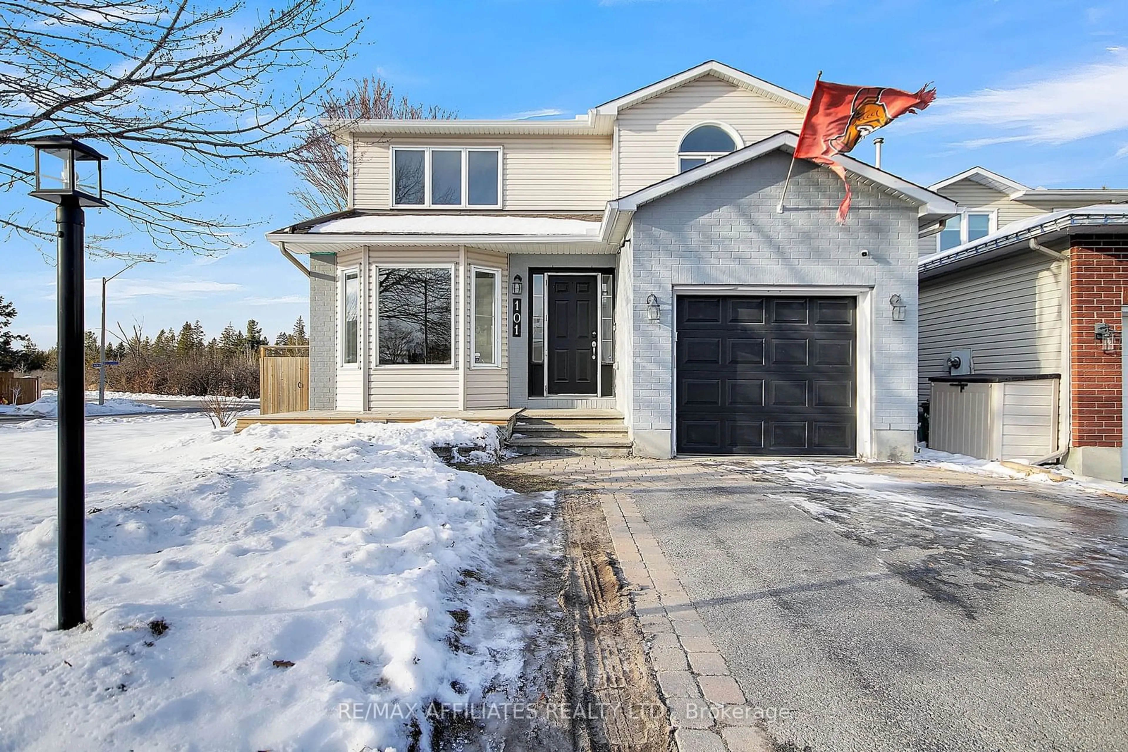 Home with brick exterior material, street for 101 Mika St, Stittsville - Munster - Richmond Ontario K2S 1K7