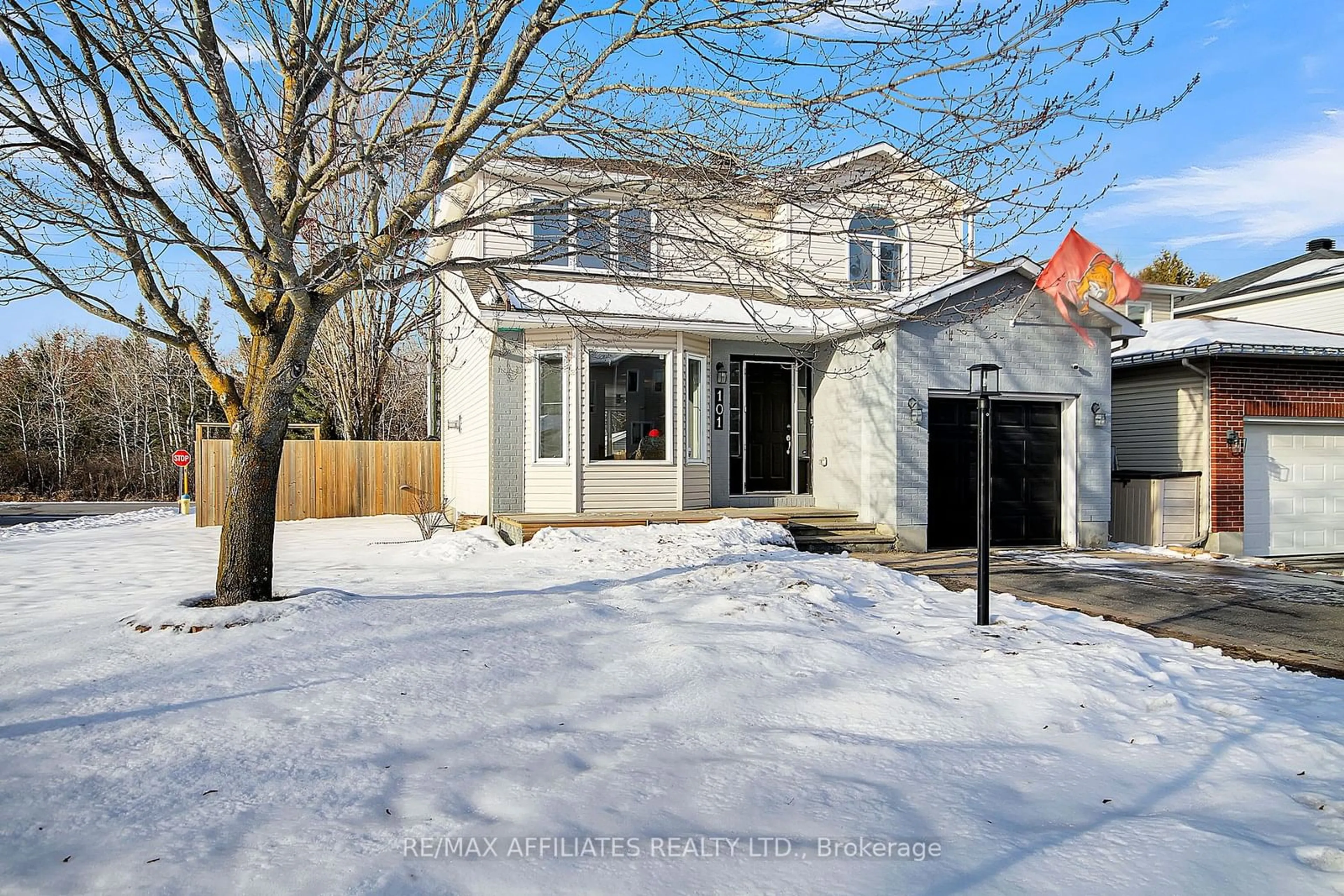 Home with brick exterior material, street for 101 Mika St, Stittsville - Munster - Richmond Ontario K2S 1K7