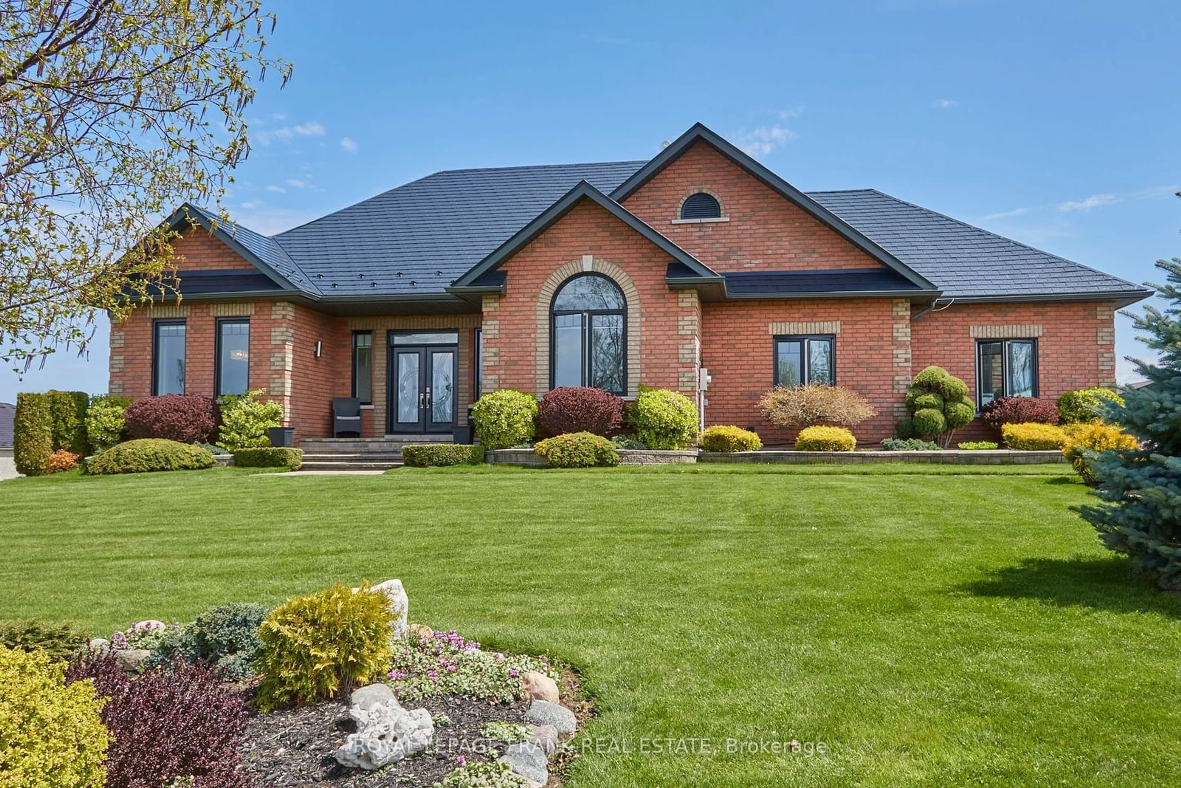 Home with brick exterior material, water/lake/river/ocean view for 5387 Sutter Creek Dr, Hamilton Township Ontario K0K 2E0