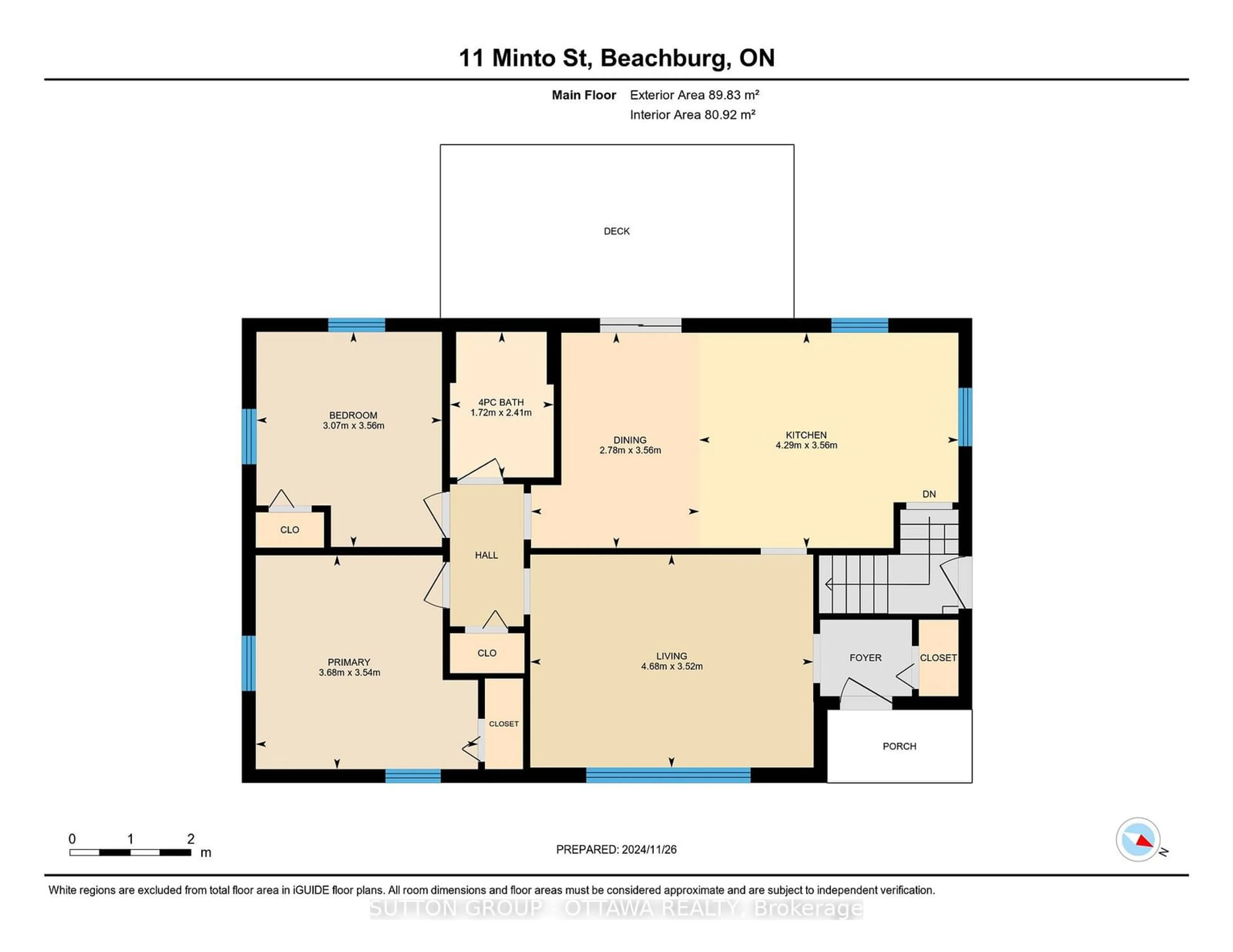 Floor plan for 11 Minto St, Whitewater Region Ontario K0J 1C0