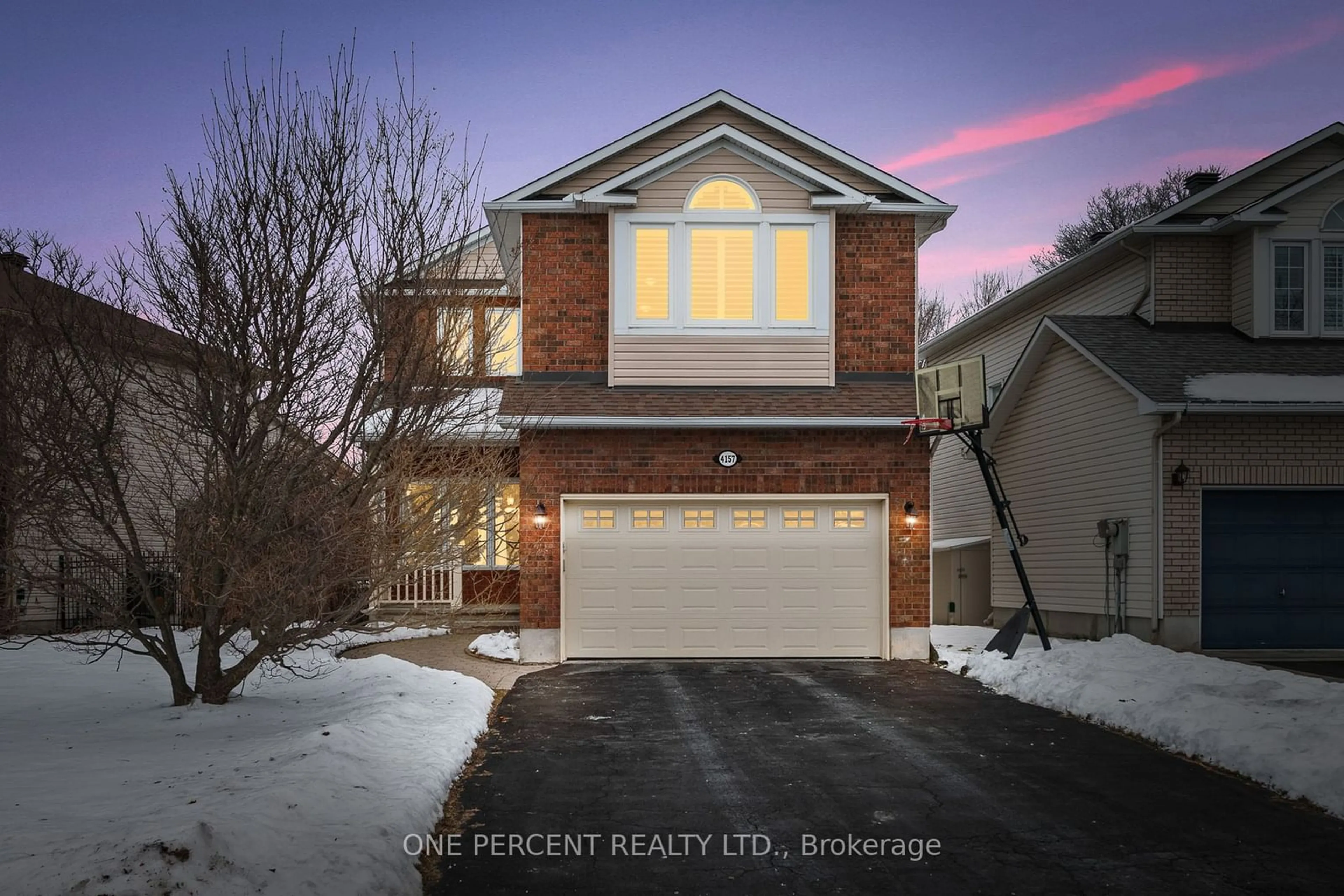 Home with brick exterior material, street for 4157 Canyon Walk Dr, Blossom Park - Airport and Area Ontario K1V 1R2