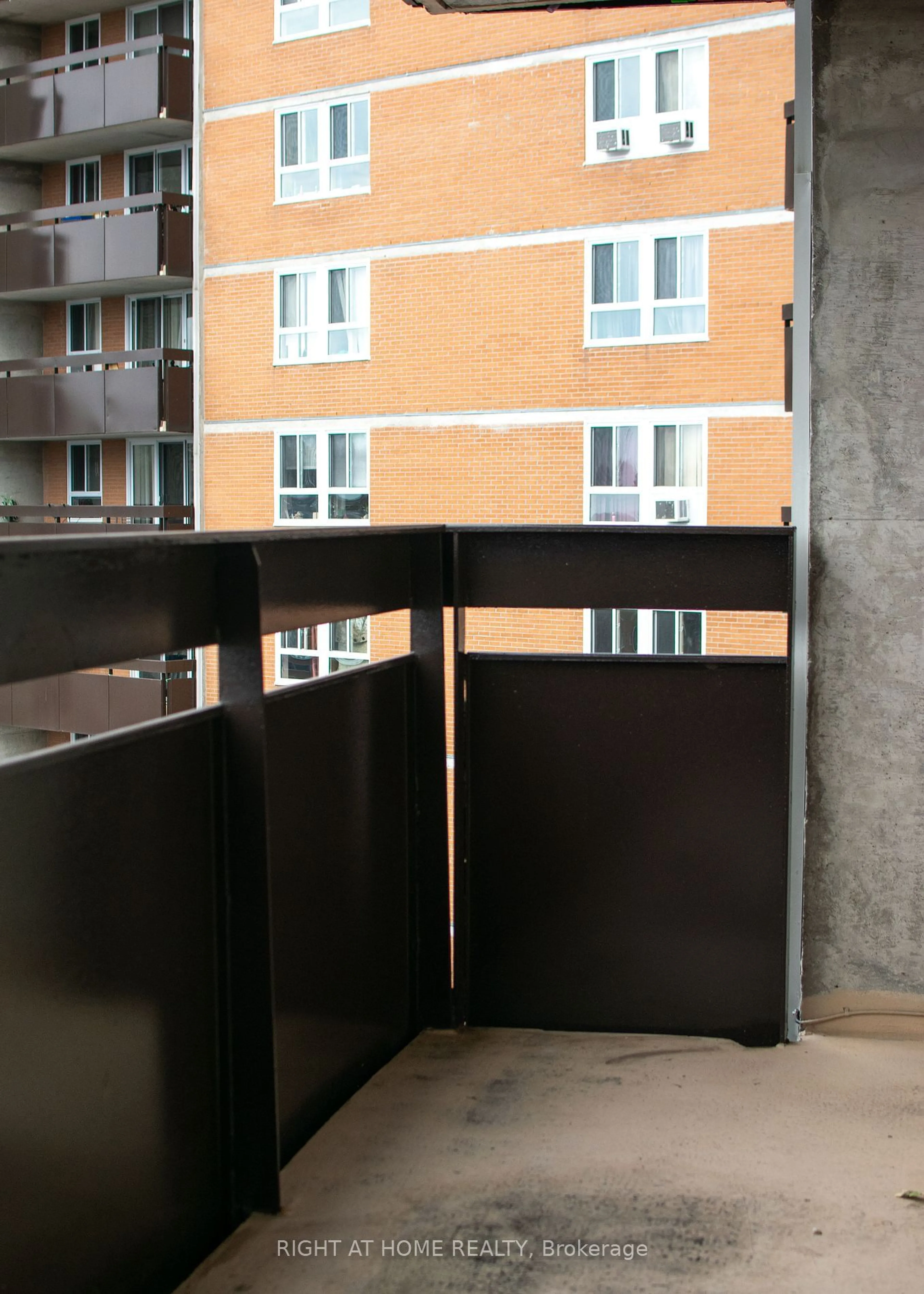 Balcony in the apartment, city buildings view from balcony for 2020 JASMINE Cres #704, Beacon Hill North - South and Area Ontario K1J 8K5