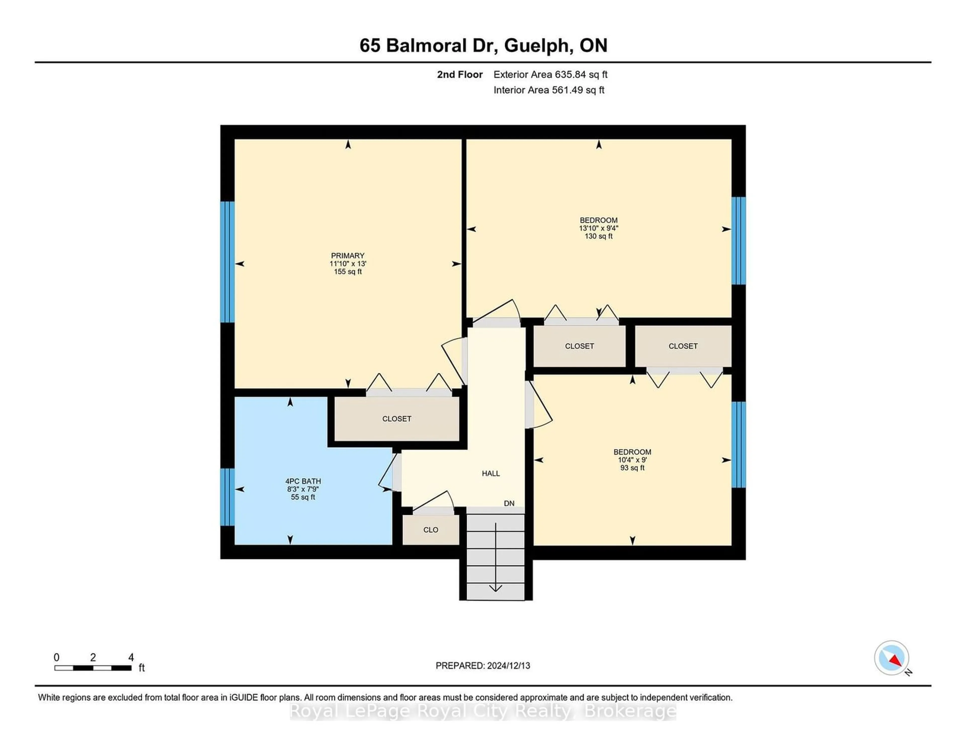 Floor plan for 65 Balmoral Dr, Guelph Ontario N1E 3N7