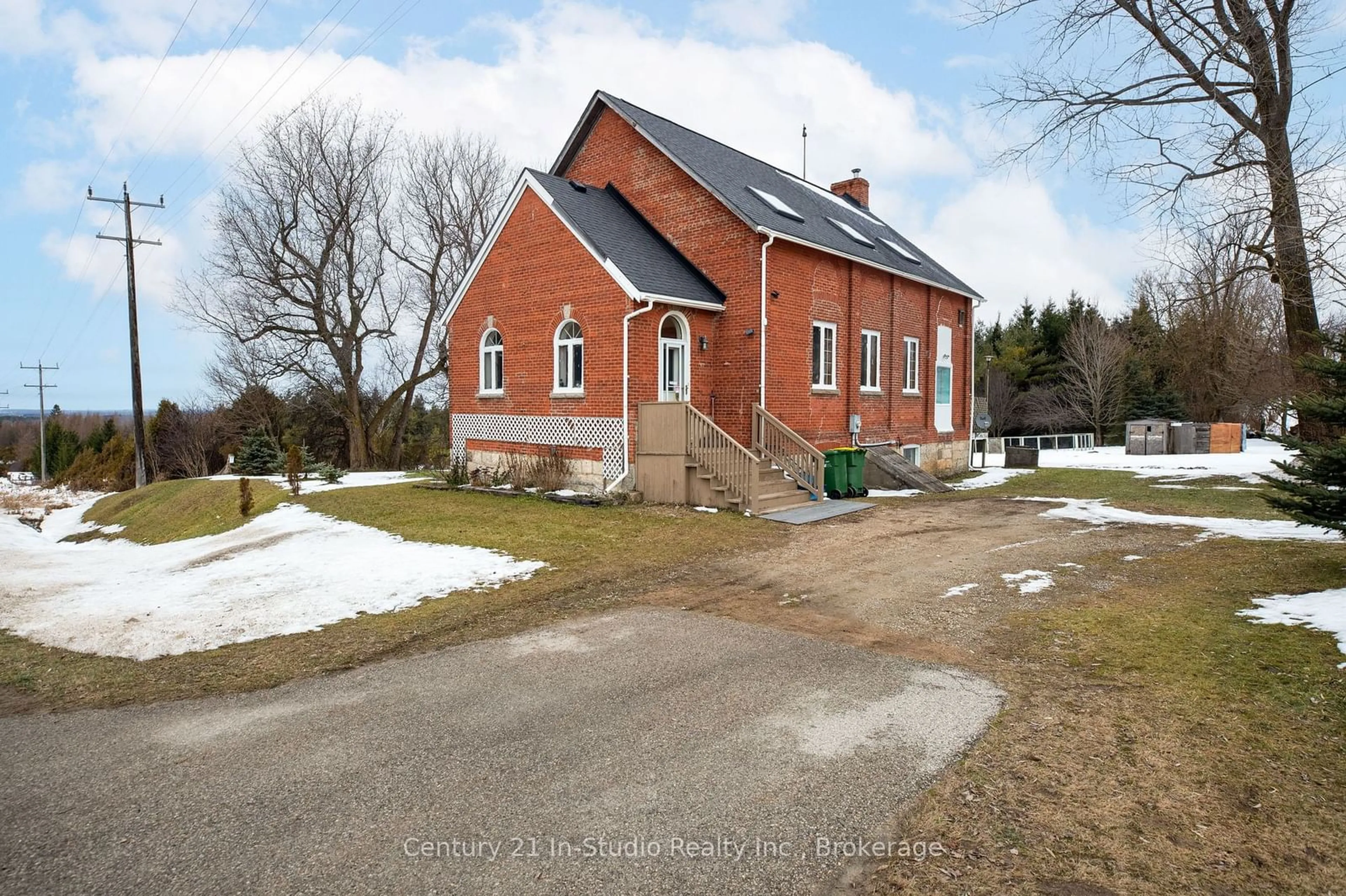 A pic from outside/outdoor area/front of a property/back of a property/a pic from drone, building for 773773 Highway 10, Grey Highlands Ontario N0C 1E0