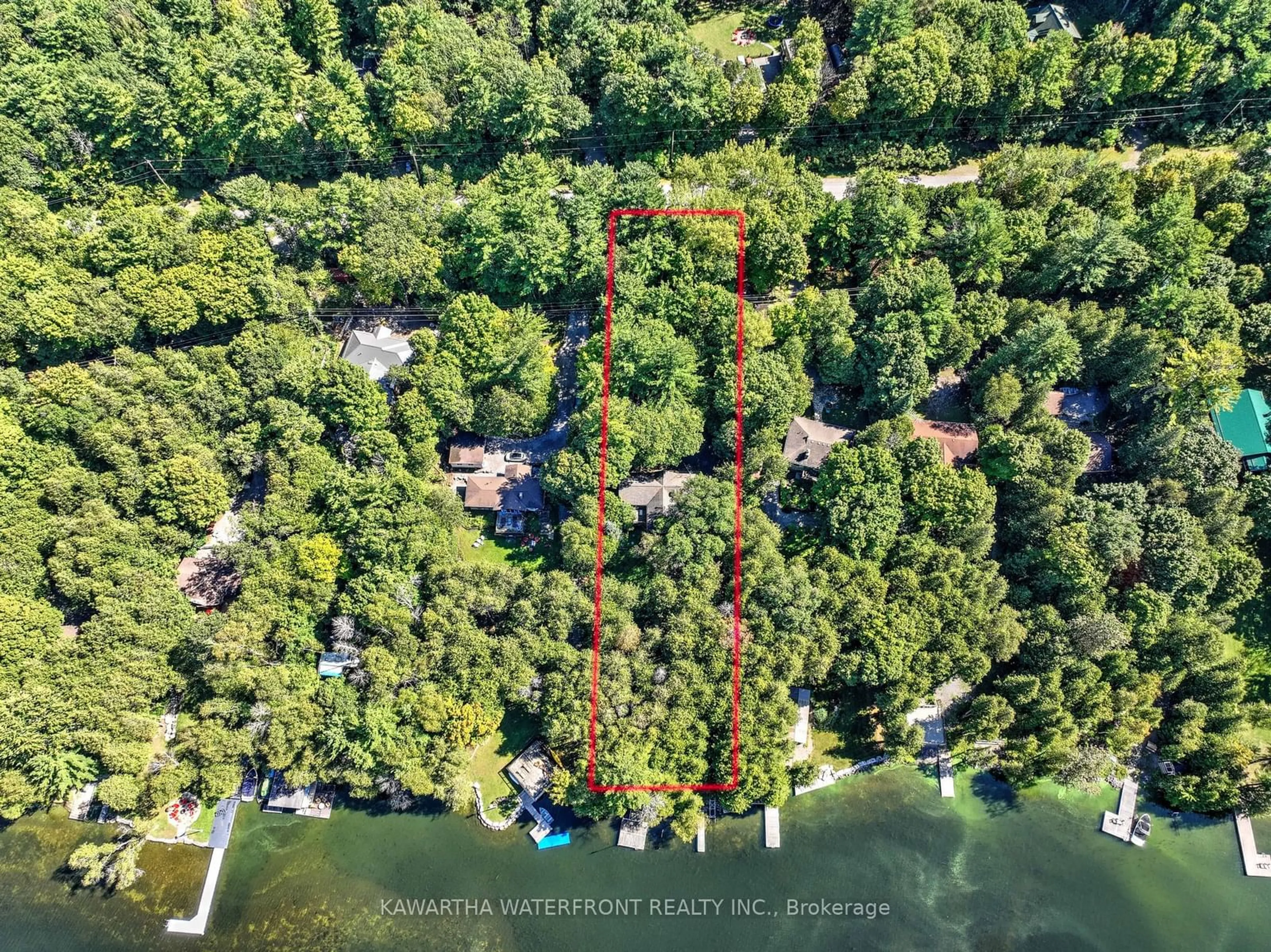 A pic from outside/outdoor area/front of a property/back of a property/a pic from drone, water/lake/river/ocean view for 127 Sugarbush Cres, Galway-Cavendish and Harvey Ontario K0L 1J0