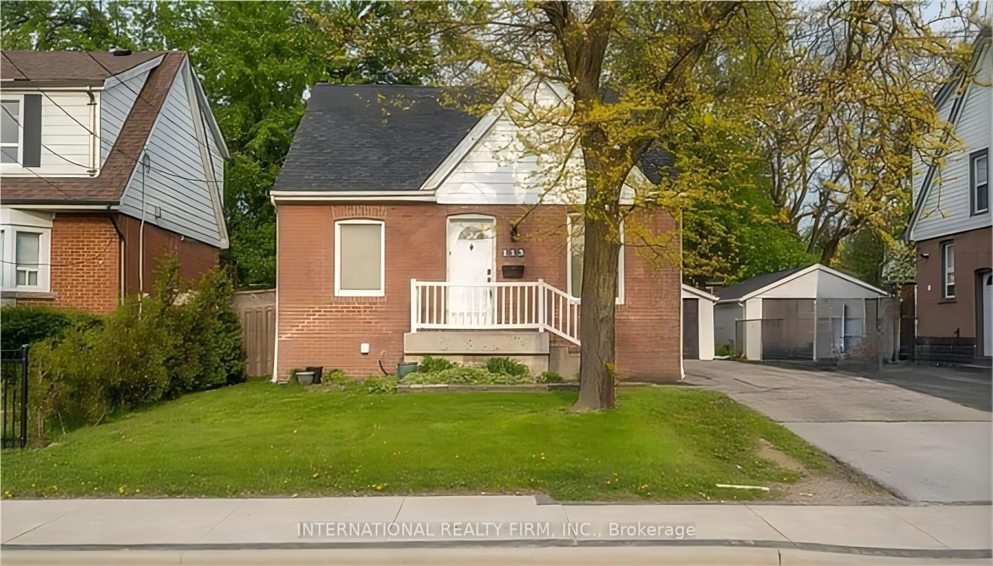 Home with brick exterior material, street for 113 West 5th St, Hamilton Ontario L9C 3N7