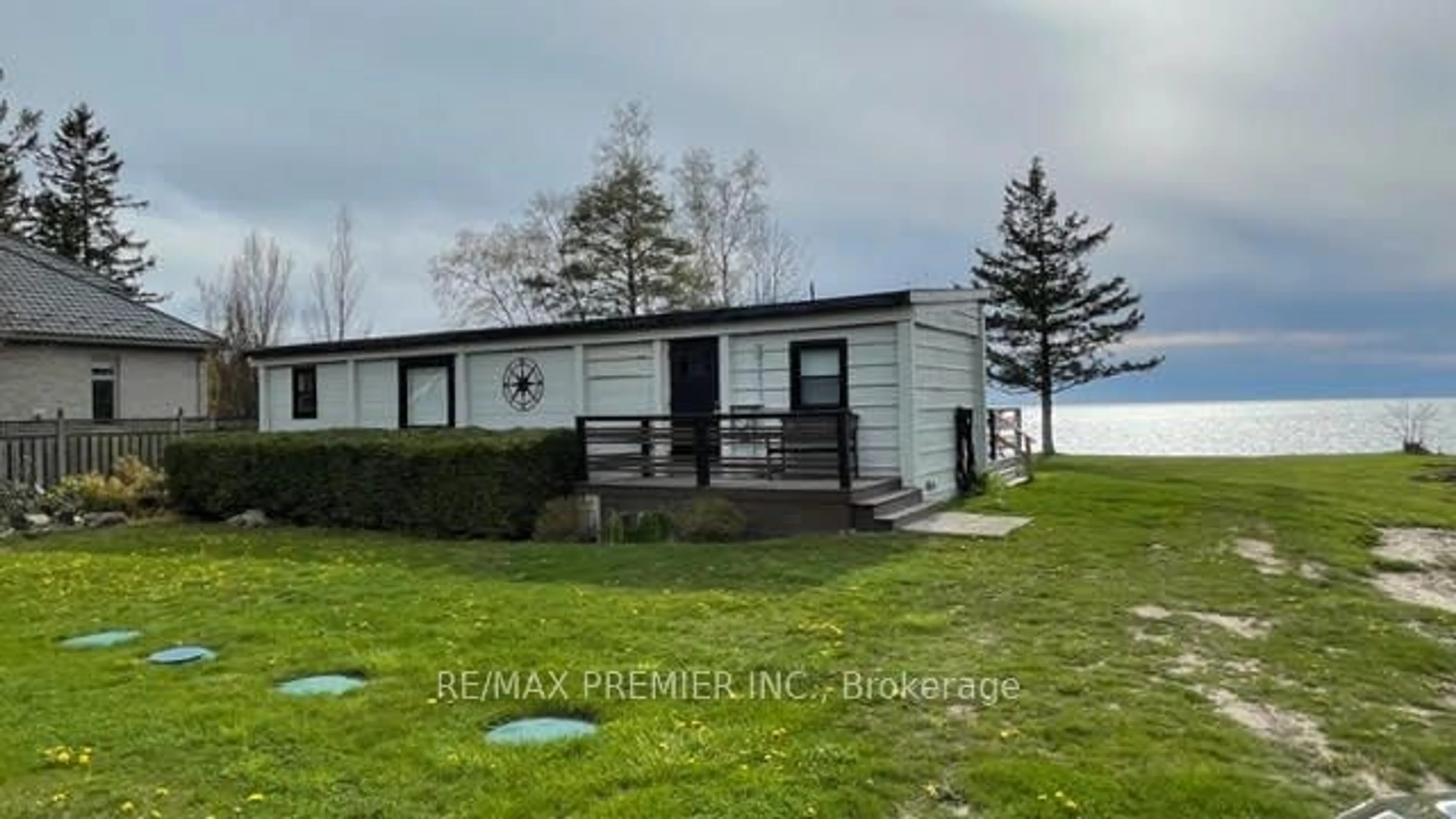 A pic from outside/outdoor area/front of a property/back of a property/a pic from drone, water/lake/river/ocean view for 77767 Norma St, Bluewater Ontario N0M 1G0