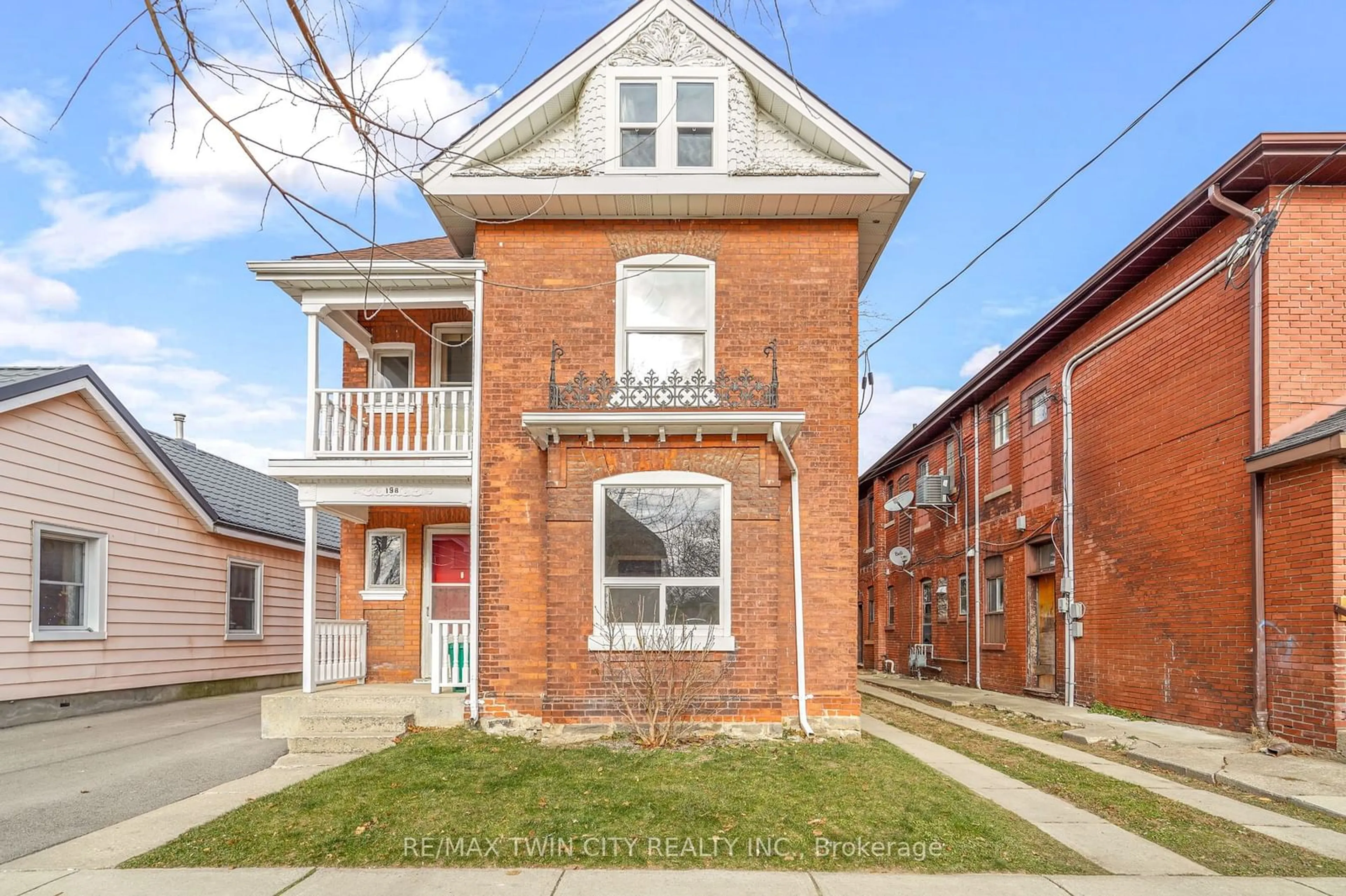 Home with brick exterior material, street for 198 Sheridan St, Brantford Ontario N3S 4P8