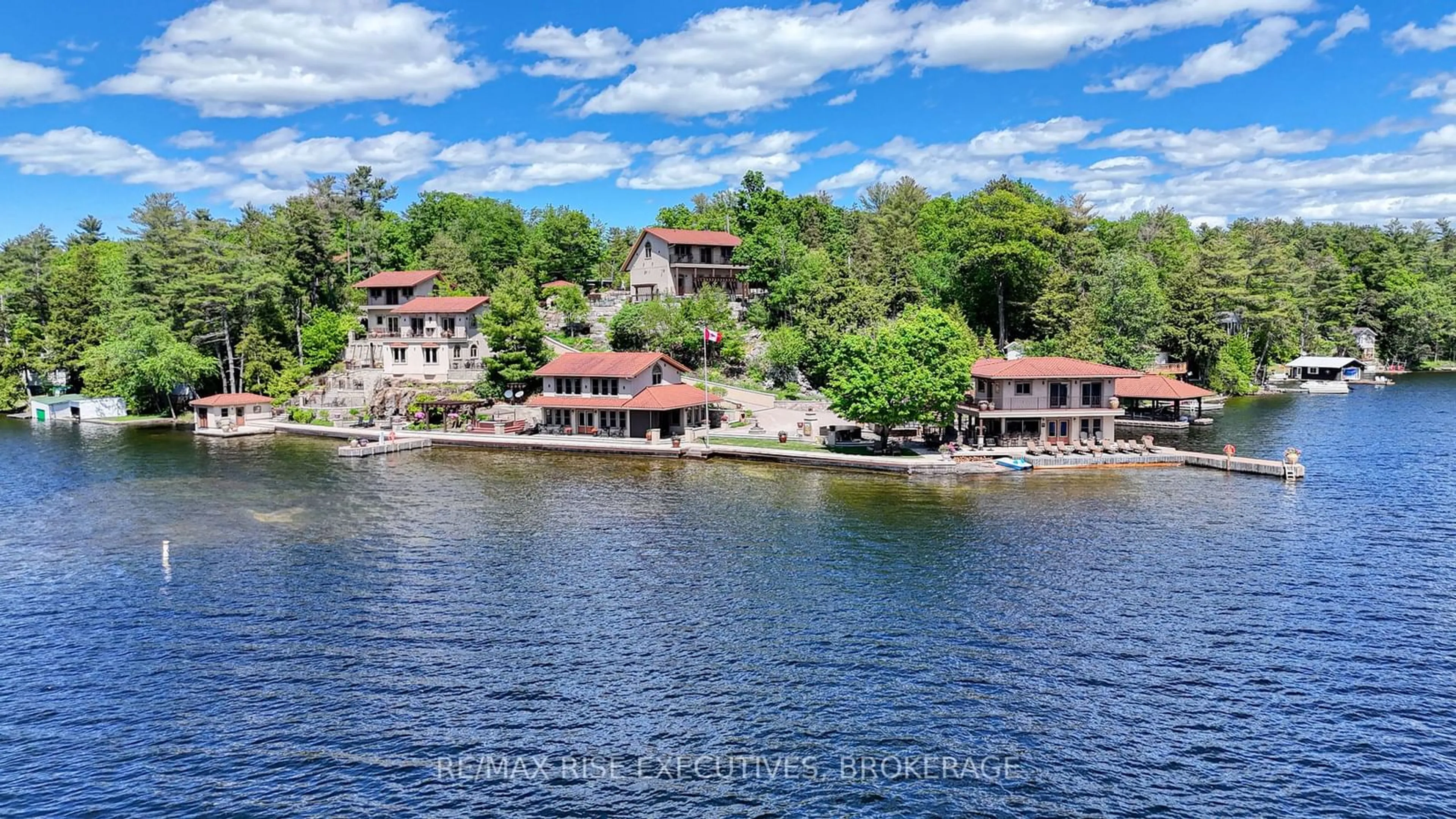 A pic from outside/outdoor area/front of a property/back of a property/a pic from drone, water/lake/river/ocean view for 270 SPENCE Lane, Athens Ontario K0E 1B0