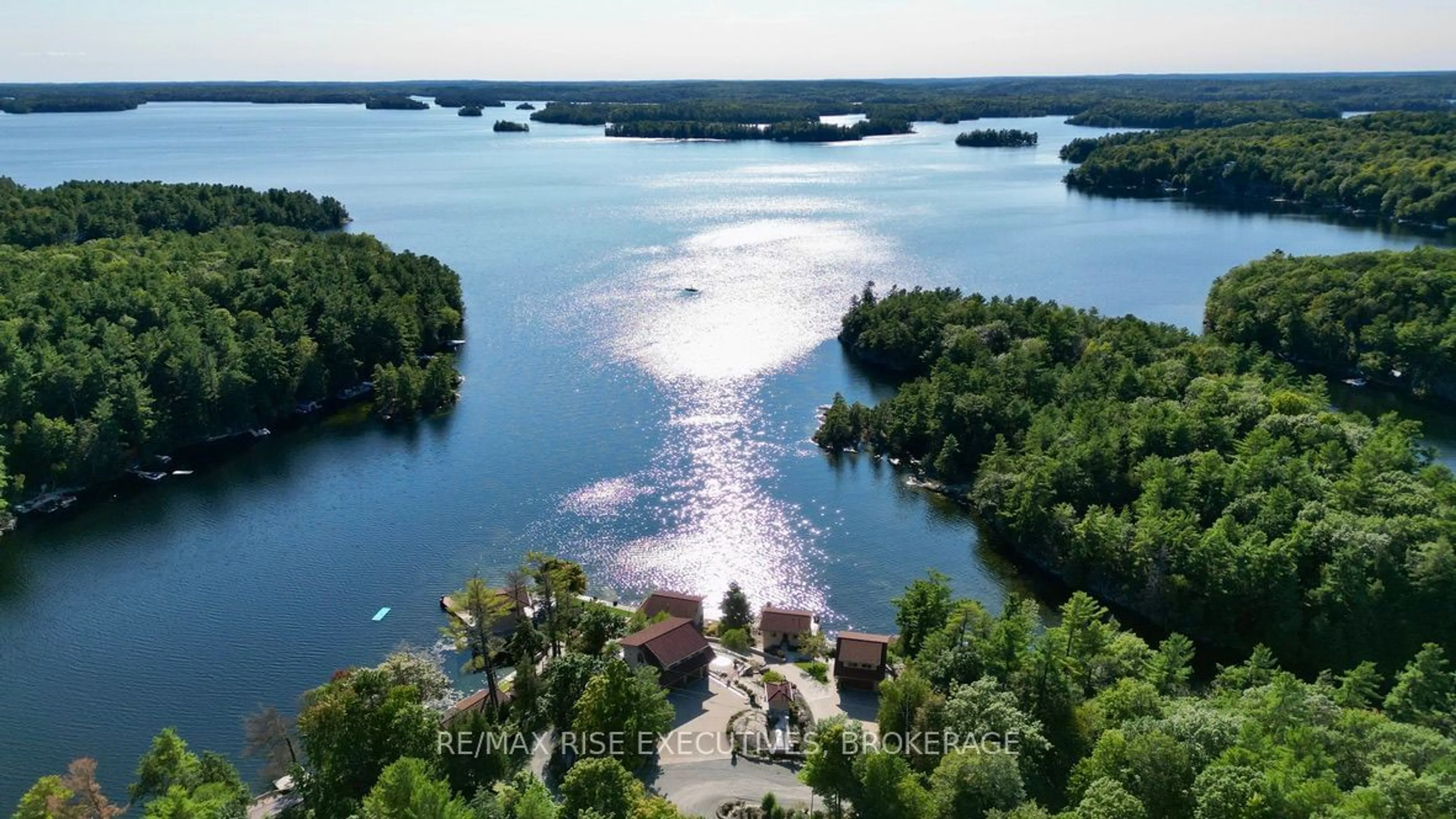 A pic from outside/outdoor area/front of a property/back of a property/a pic from drone, water/lake/river/ocean view for 270 SPENCE Lane, Athens Ontario K0E 1B0