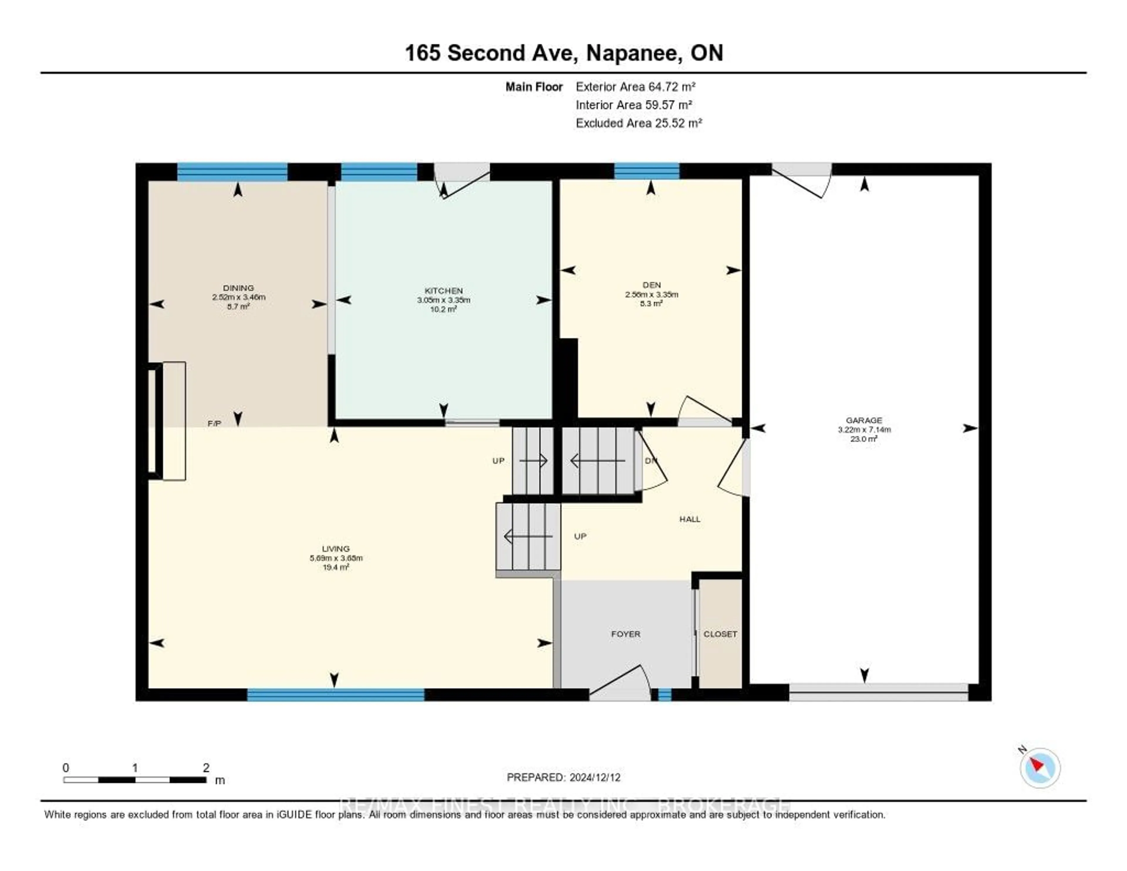 Floor plan for 165 Second Ave, Greater Napanee Ontario K7R 2J1