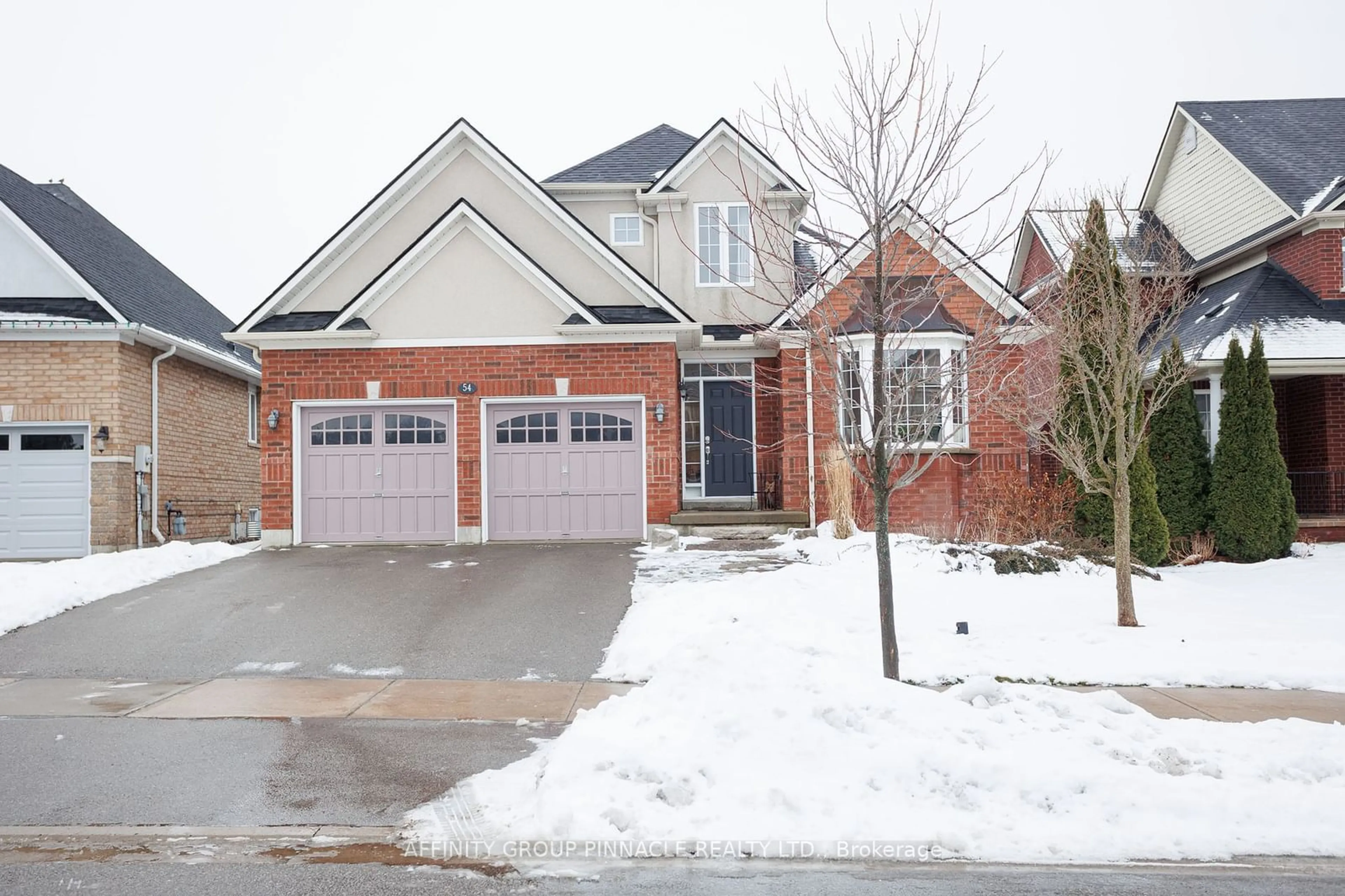 Home with brick exterior material, street for 54 Ellis Cres, Kawartha Lakes Ontario K9V 5Y1