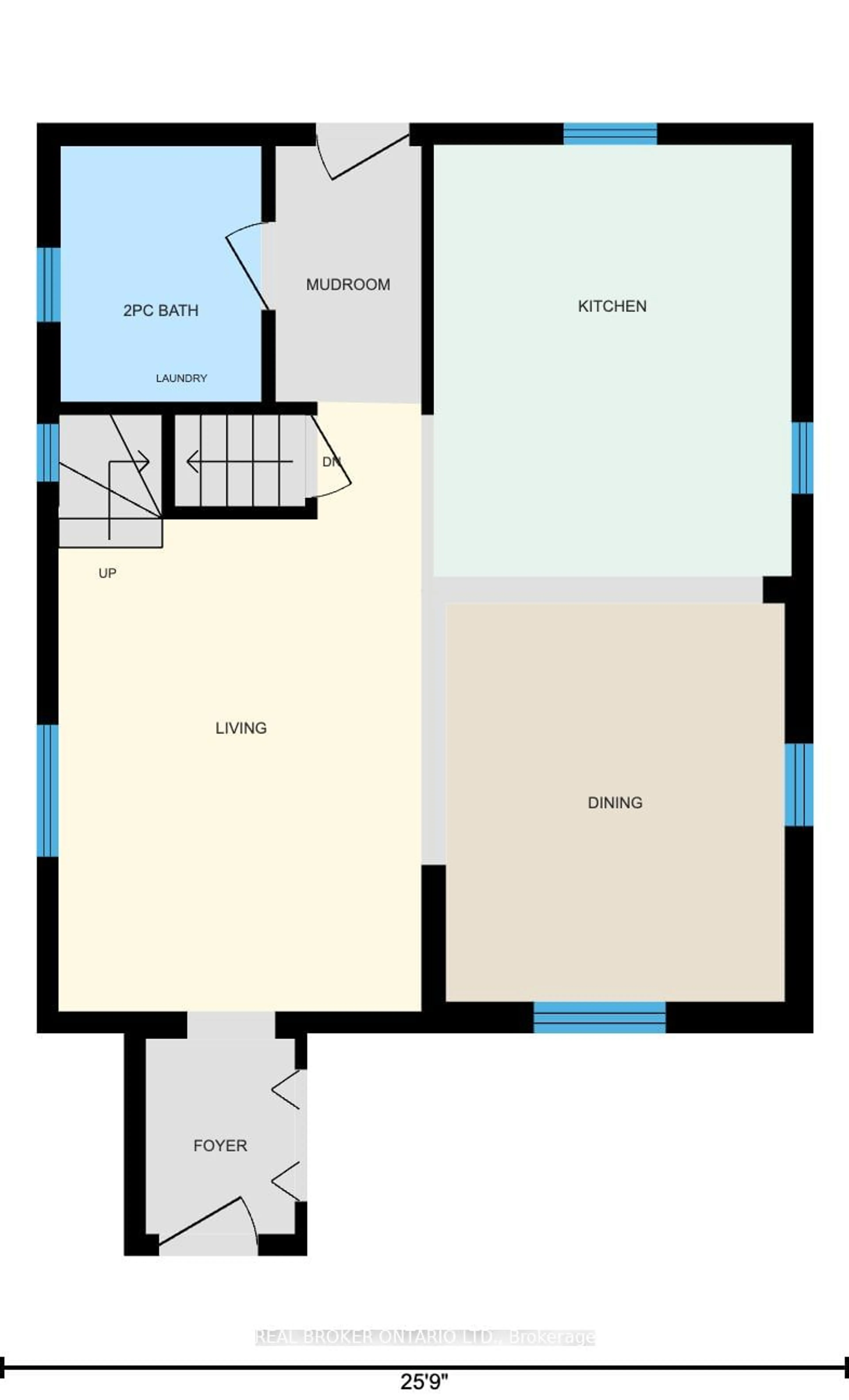 Floor plan for 7078 Line 86 Line, North Perth Ontario N4W 3G8