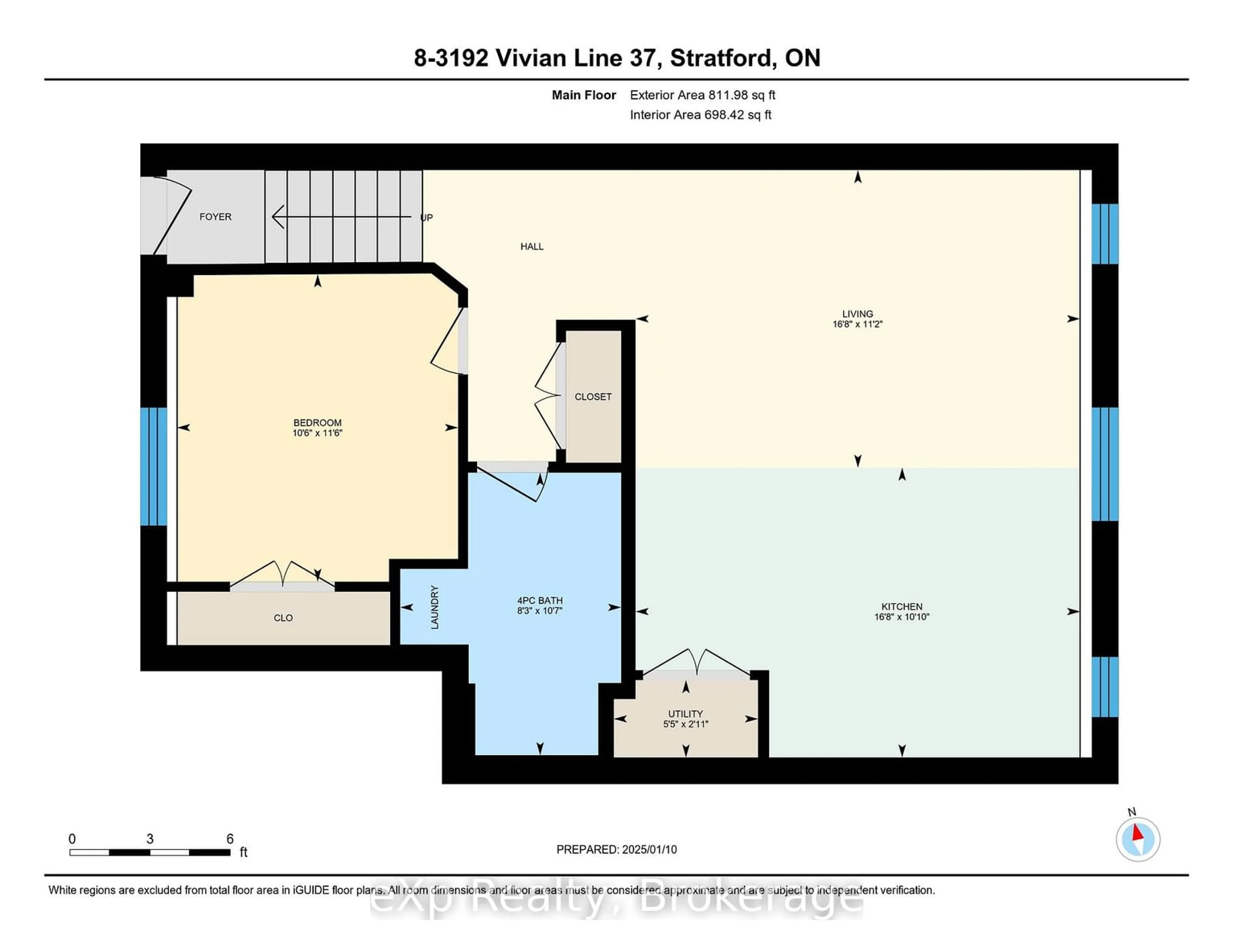 Floor plan for 3192 VIVIAN LINE 37 Line #8, Stratford Ontario N5A 0J8