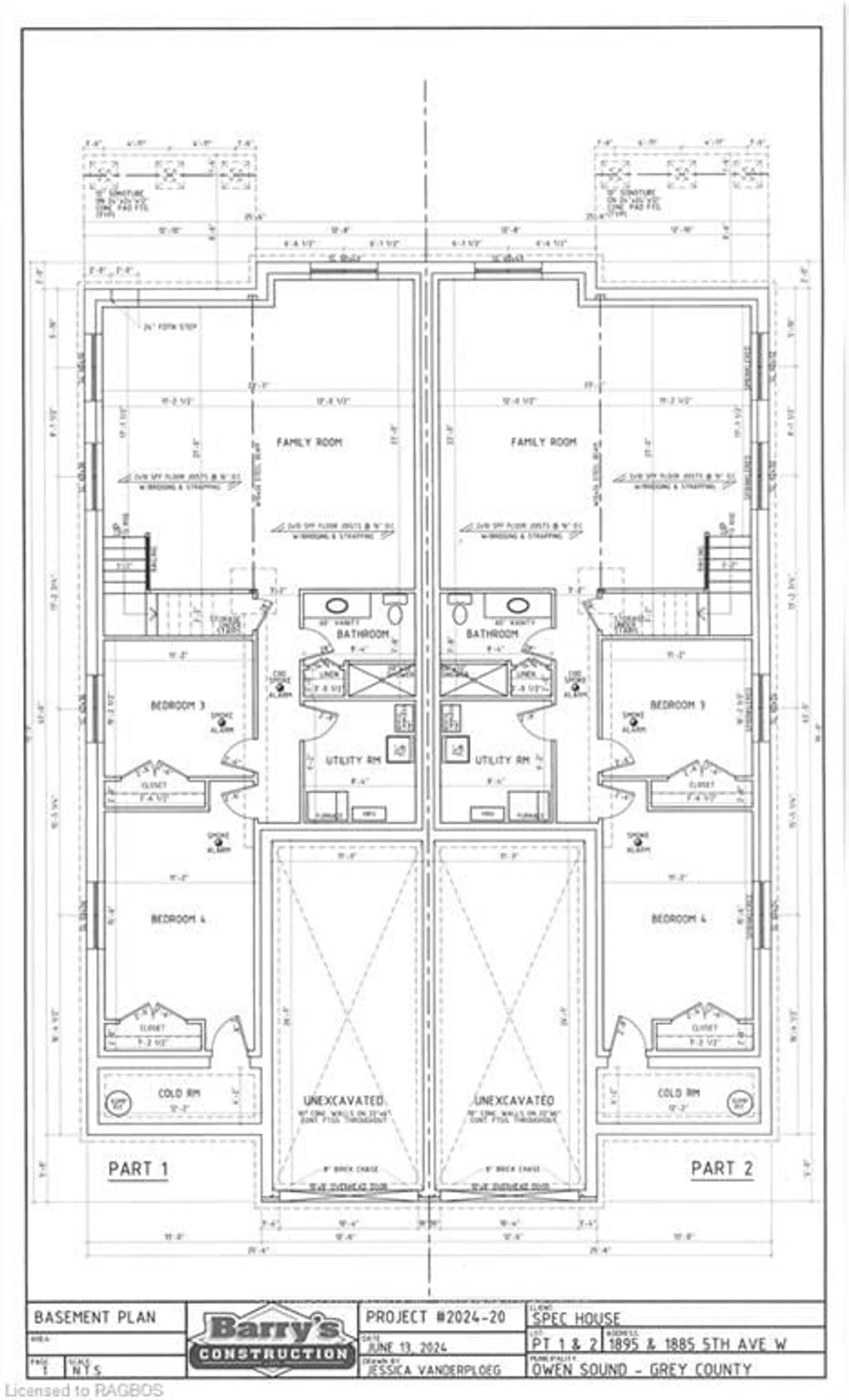 Floor plan for 1885 5TH Ave, Owen Sound Ontario N4K 5C2