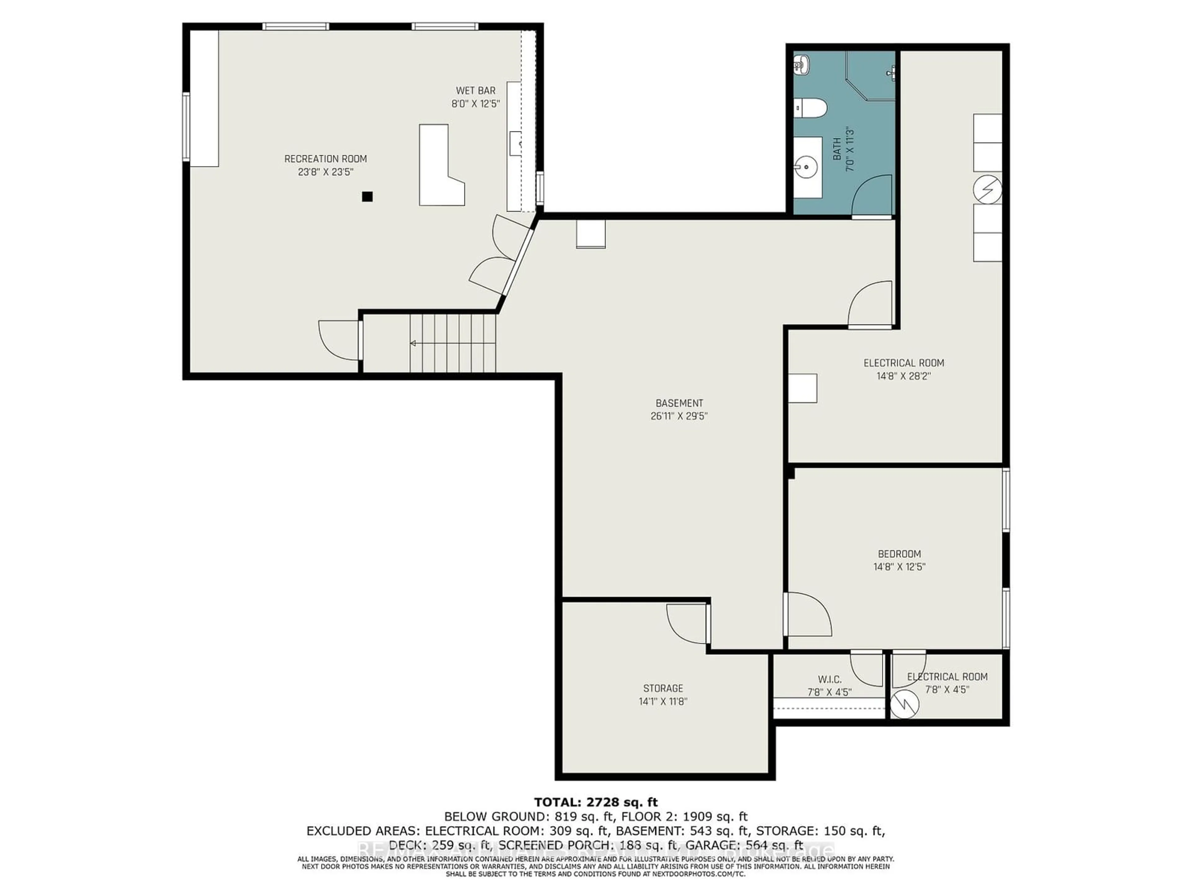 Floor plan for 93 LAROSE Lane, The Nation Ontario K0A 1W0