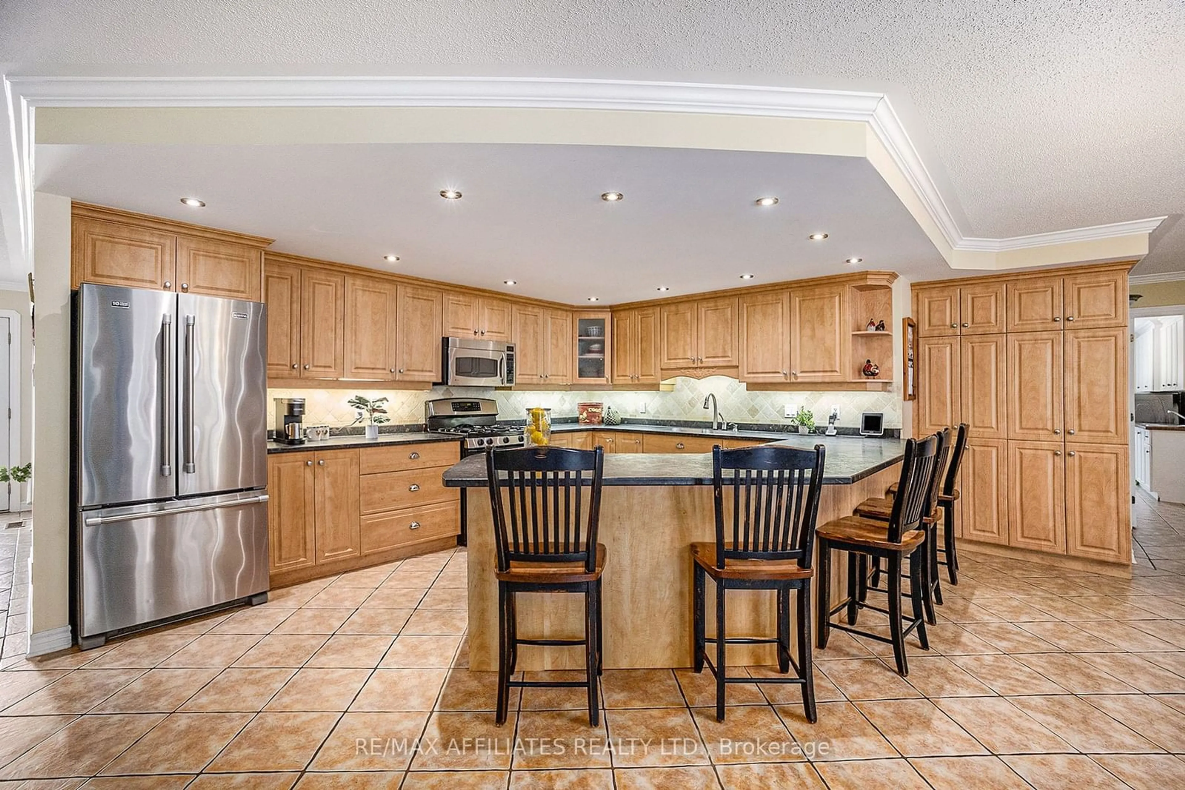 Open concept kitchen, ceramic/tile floor for 93 LAROSE Lane, The Nation Ontario K0A 1W0