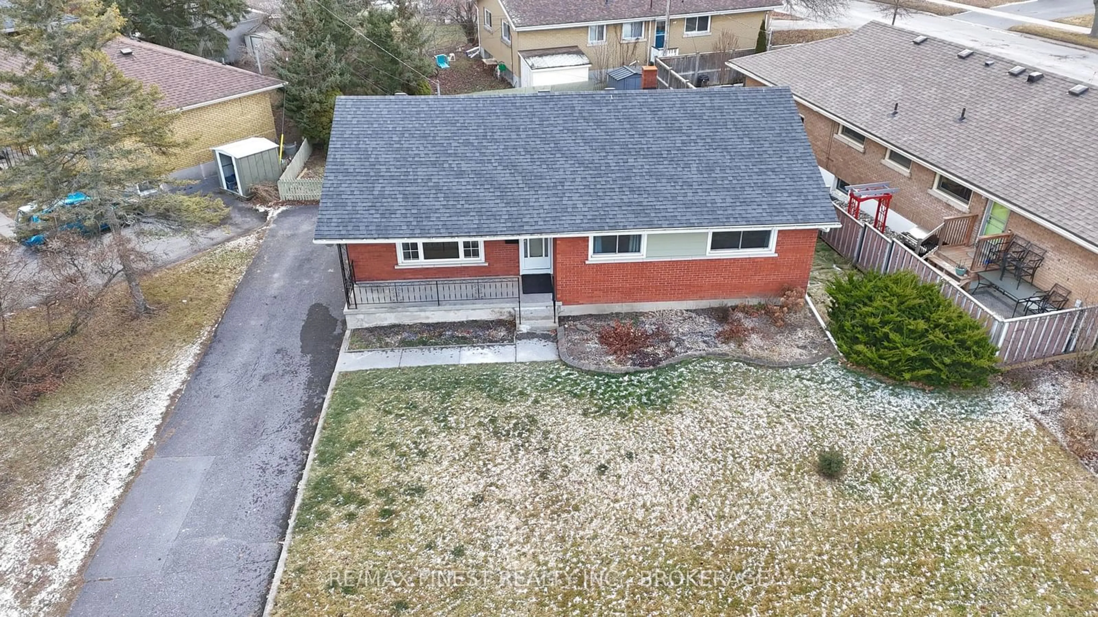 A pic from outside/outdoor area/front of a property/back of a property/a pic from drone, street for 68 Mackenzie Cres, Kingston Ontario K7M 2S1