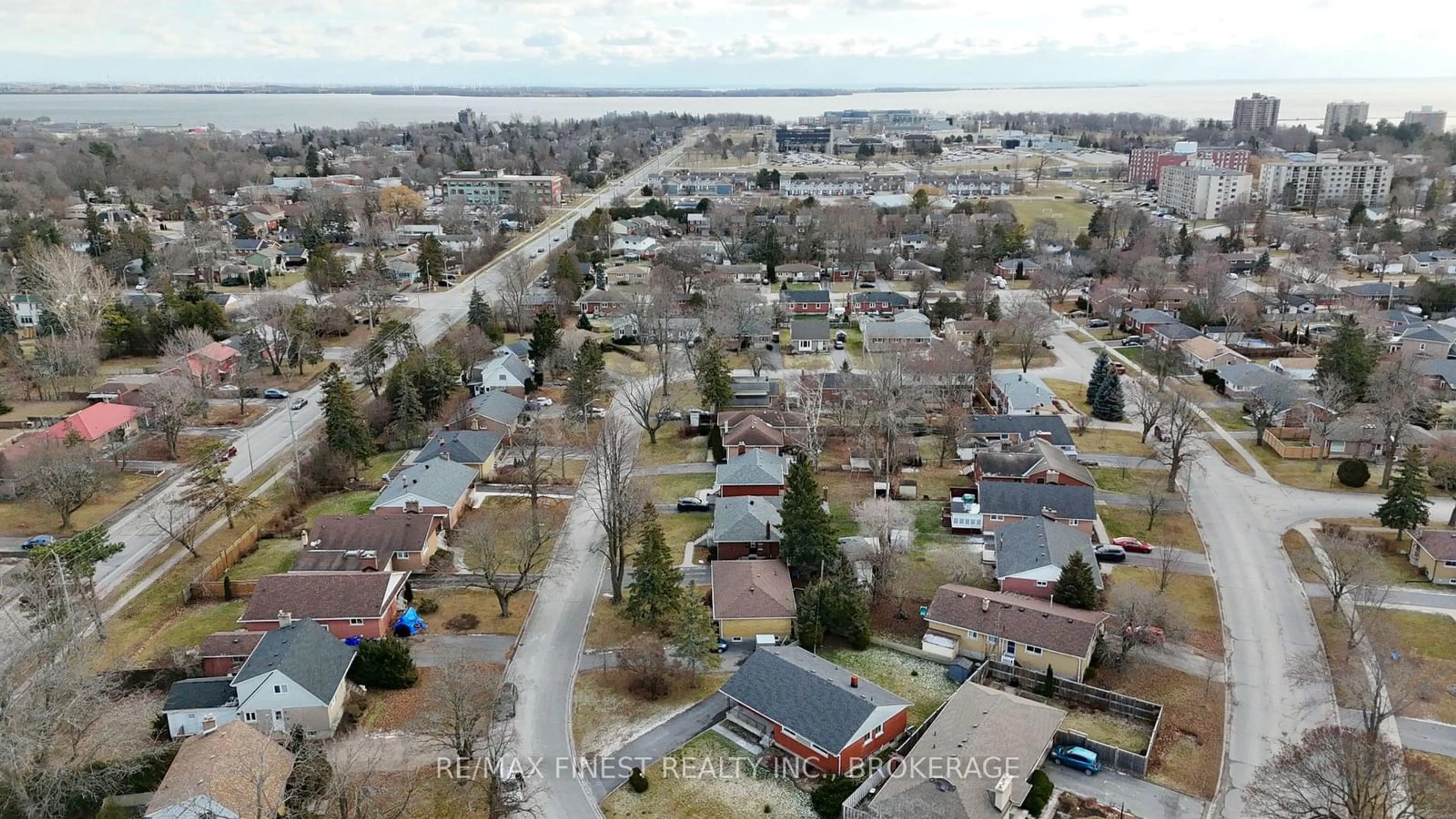 A pic from outside/outdoor area/front of a property/back of a property/a pic from drone, street for 68 Mackenzie Cres, Kingston Ontario K7M 2S1