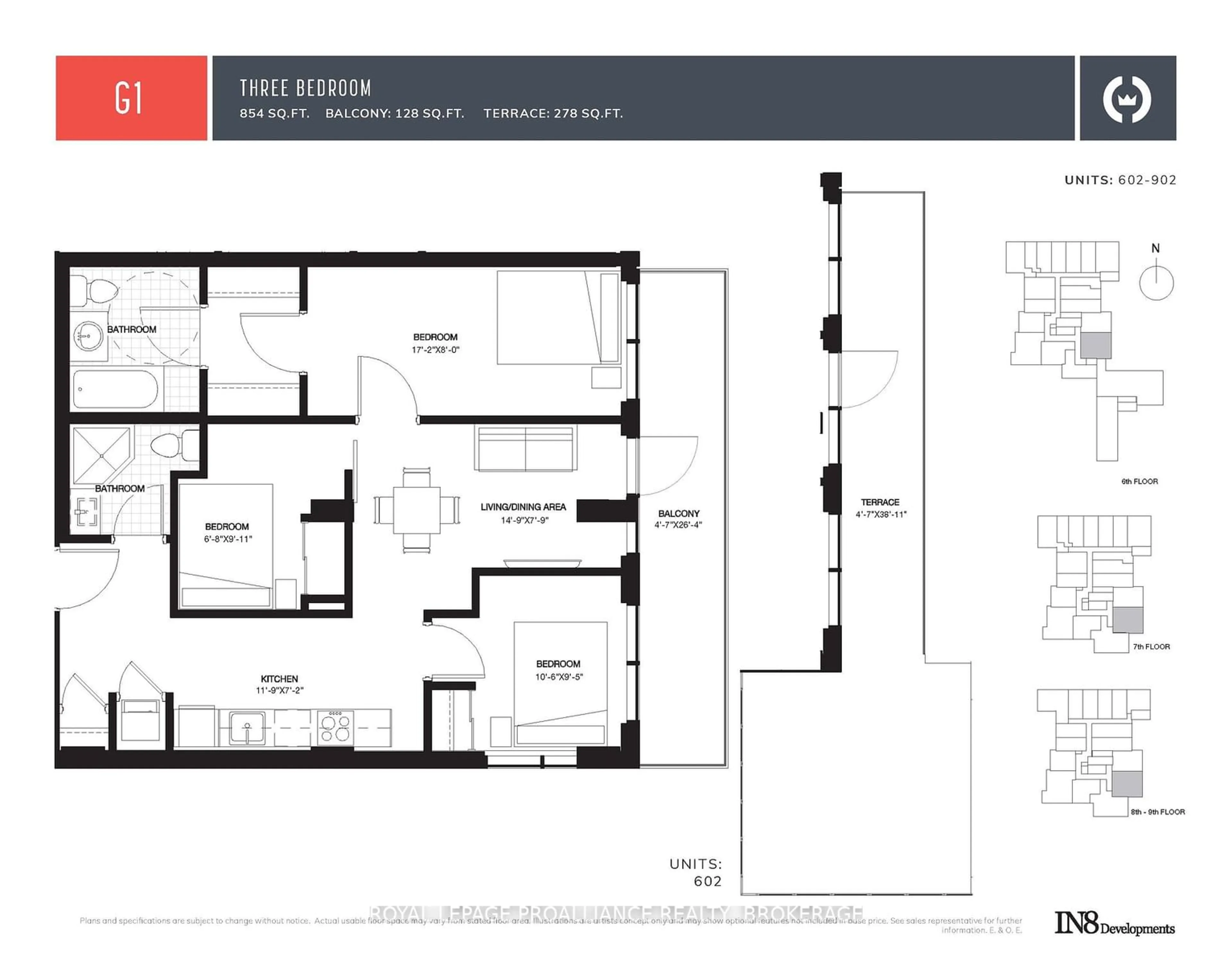 Floor plan for 223 Princess St #602, Kingston Ontario K7L 1B3