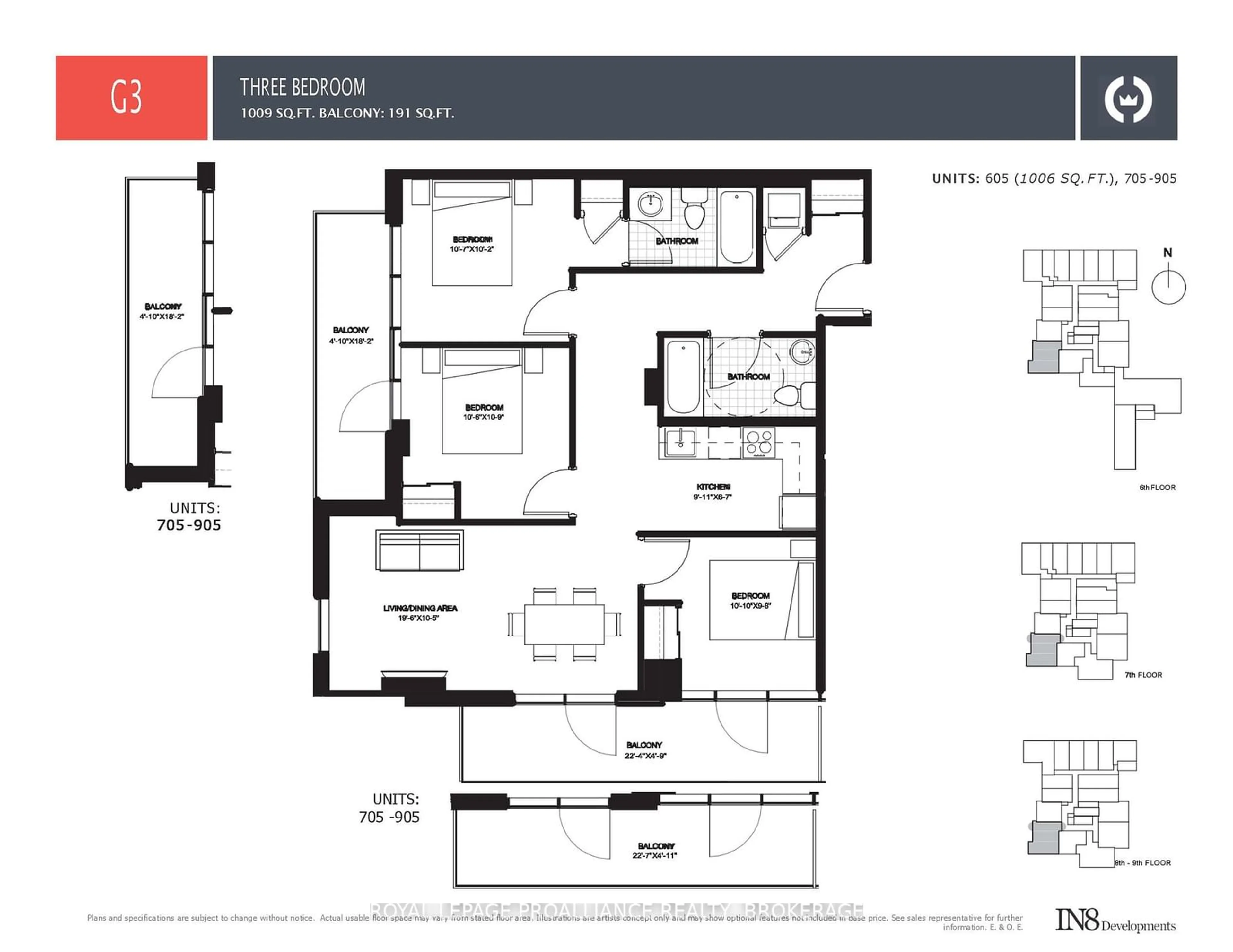 Floor plan for 223 Princess St #605, Kingston Ontario K7L 1B3