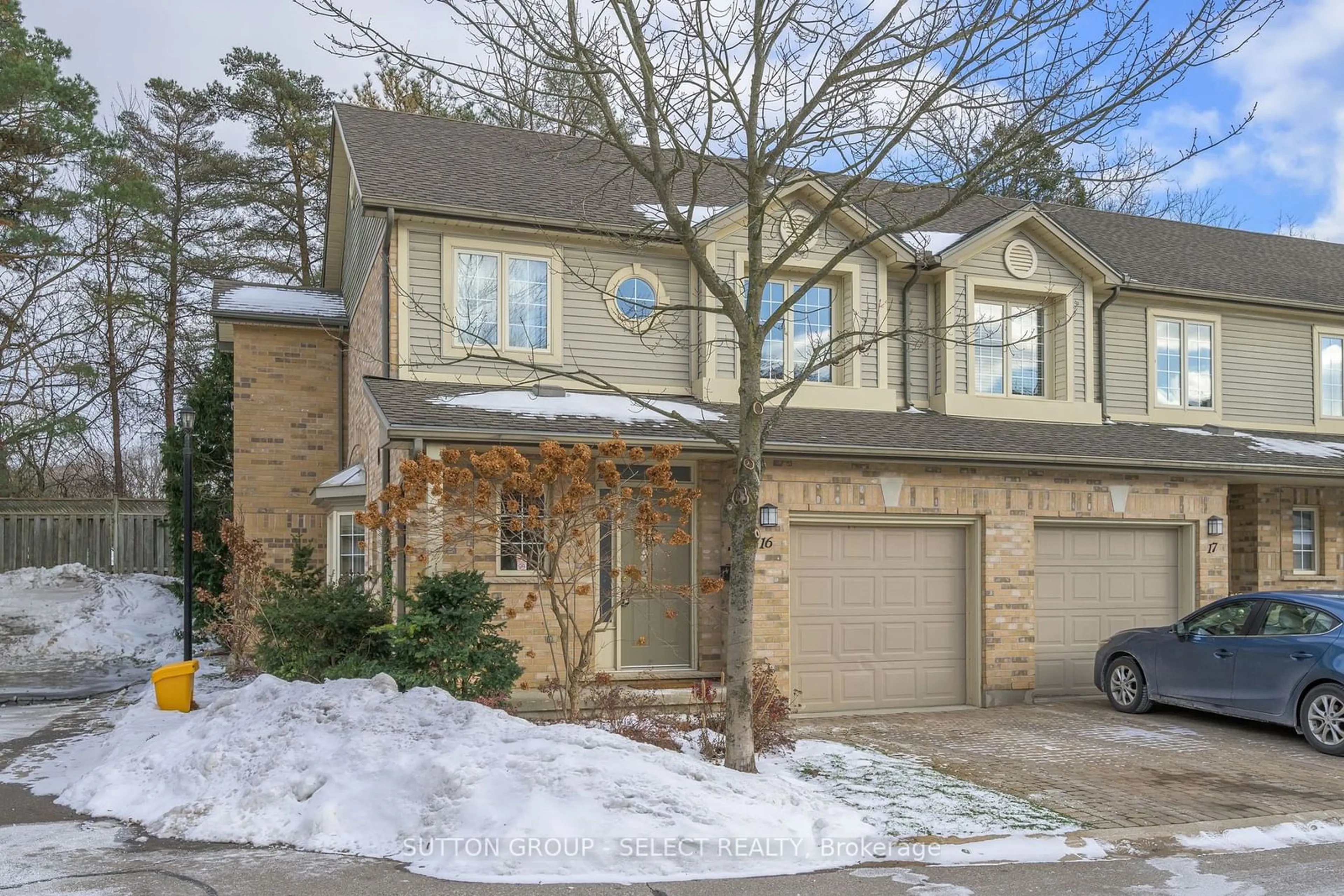 Home with brick exterior material, street for 519 Riverside Dr #16, London Ontario N6H 5J3