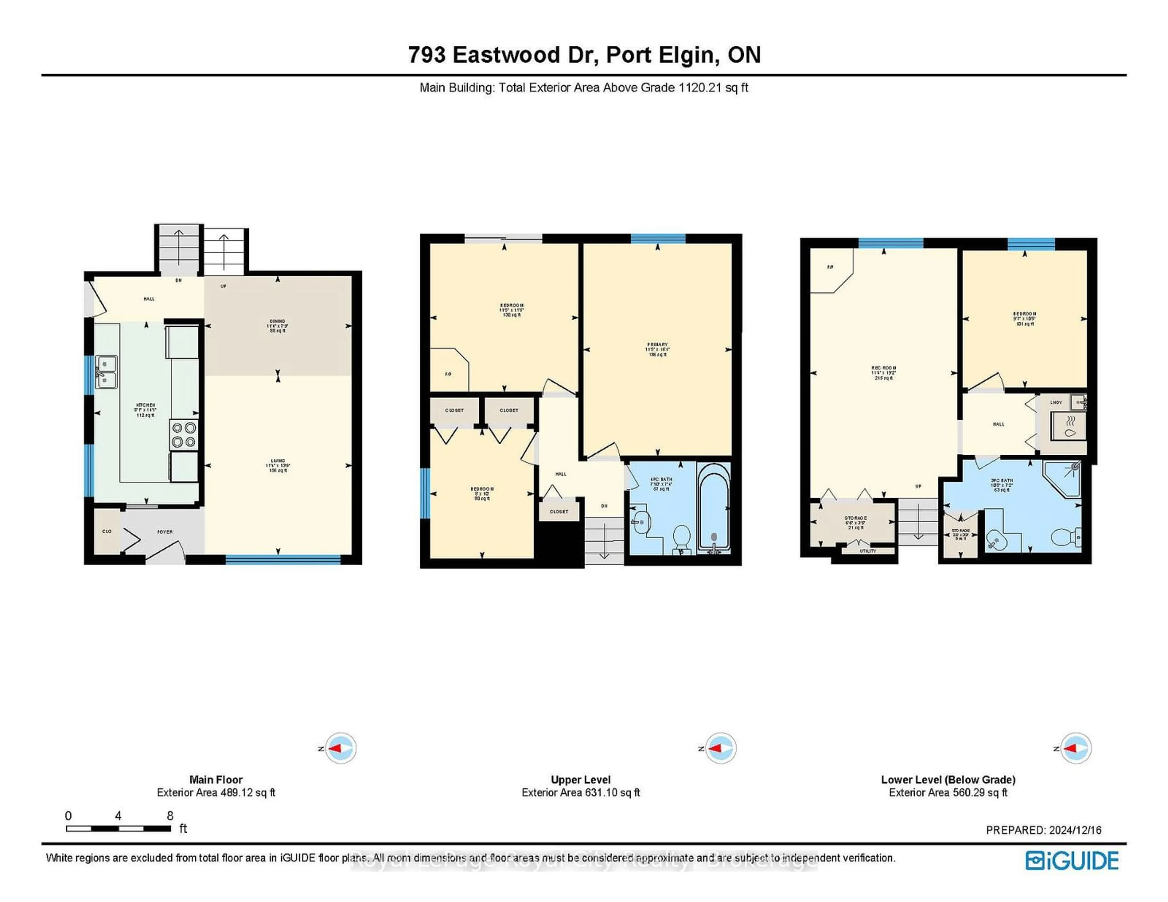 Floor plan for 793 Eastwood Dr, Saugeen Shores Ontario N0H 2C4