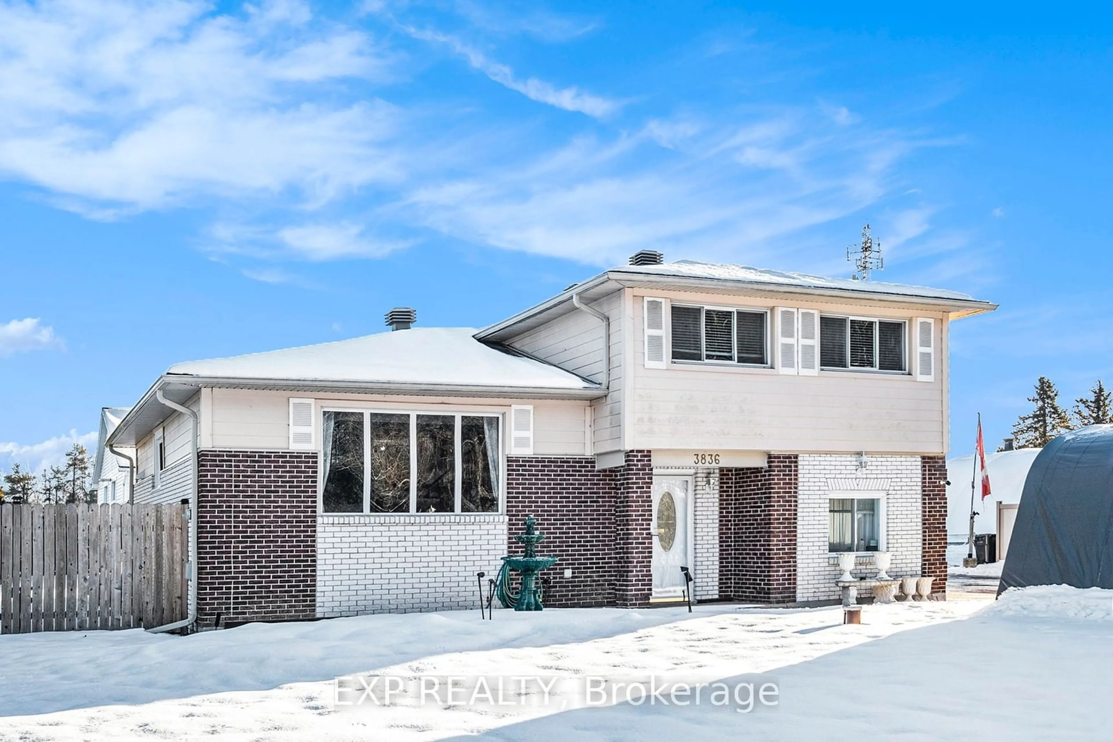 Home with brick exterior material, street for 3836 Leitrim Rd, Leitrim Ontario K1G 3N4