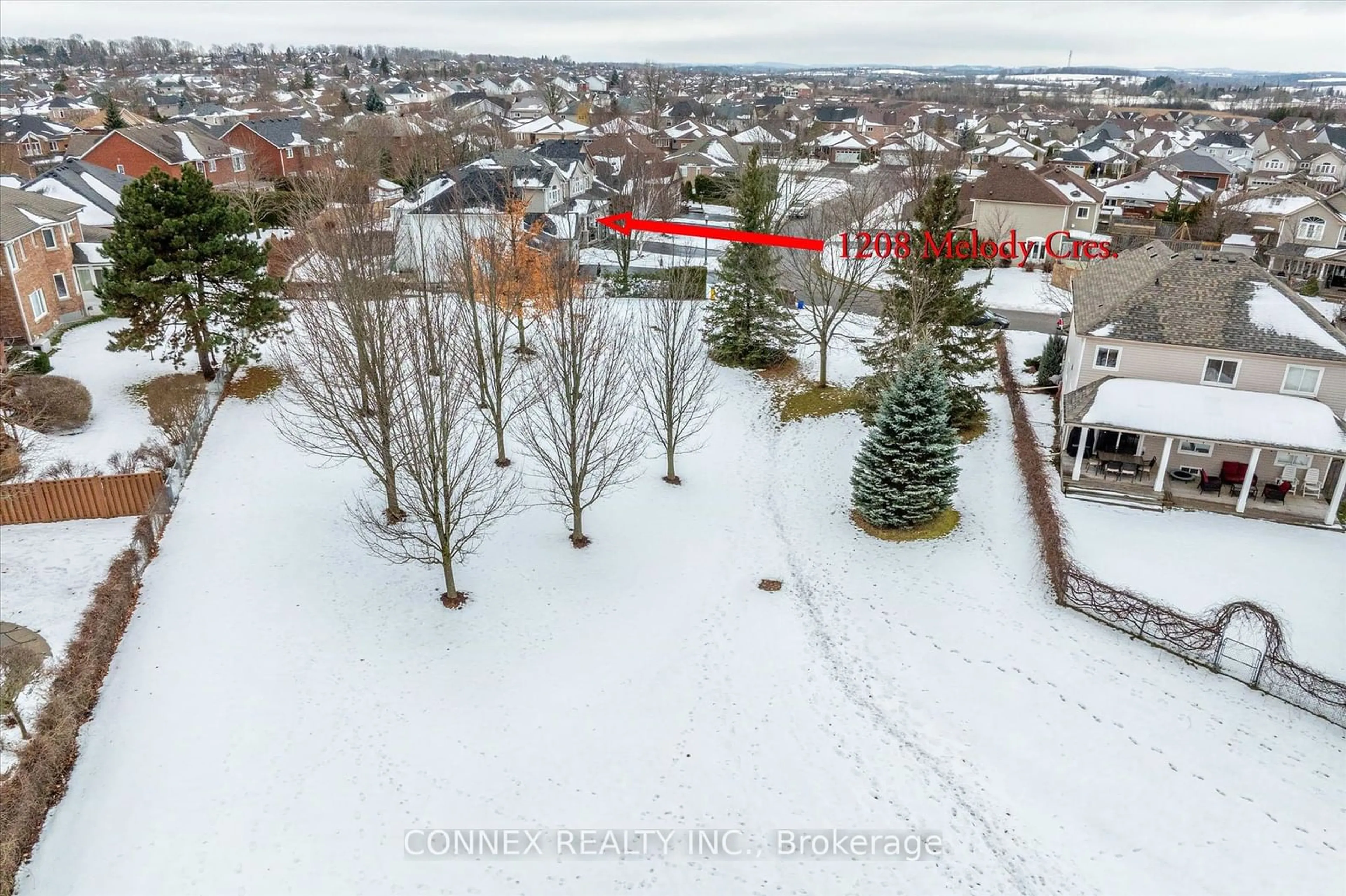 A pic from outside/outdoor area/front of a property/back of a property/a pic from drone, mountain view for 1208 Melody Cres, Peterborough Ontario K9K 2P9