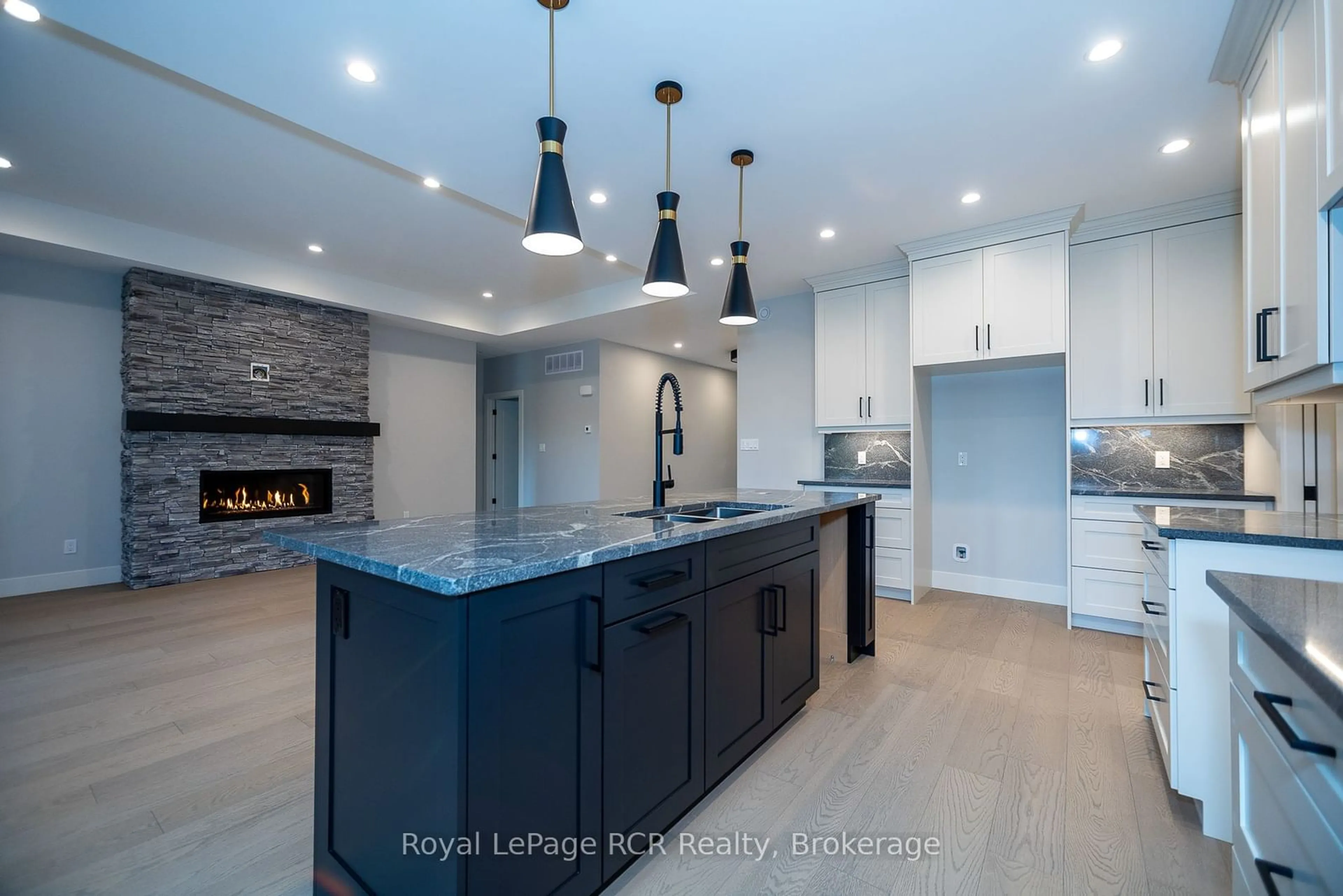 Open concept kitchen, ceramic/tile floor for 195 Boyd Lake Rd, West Grey Ontario N0G 1S0