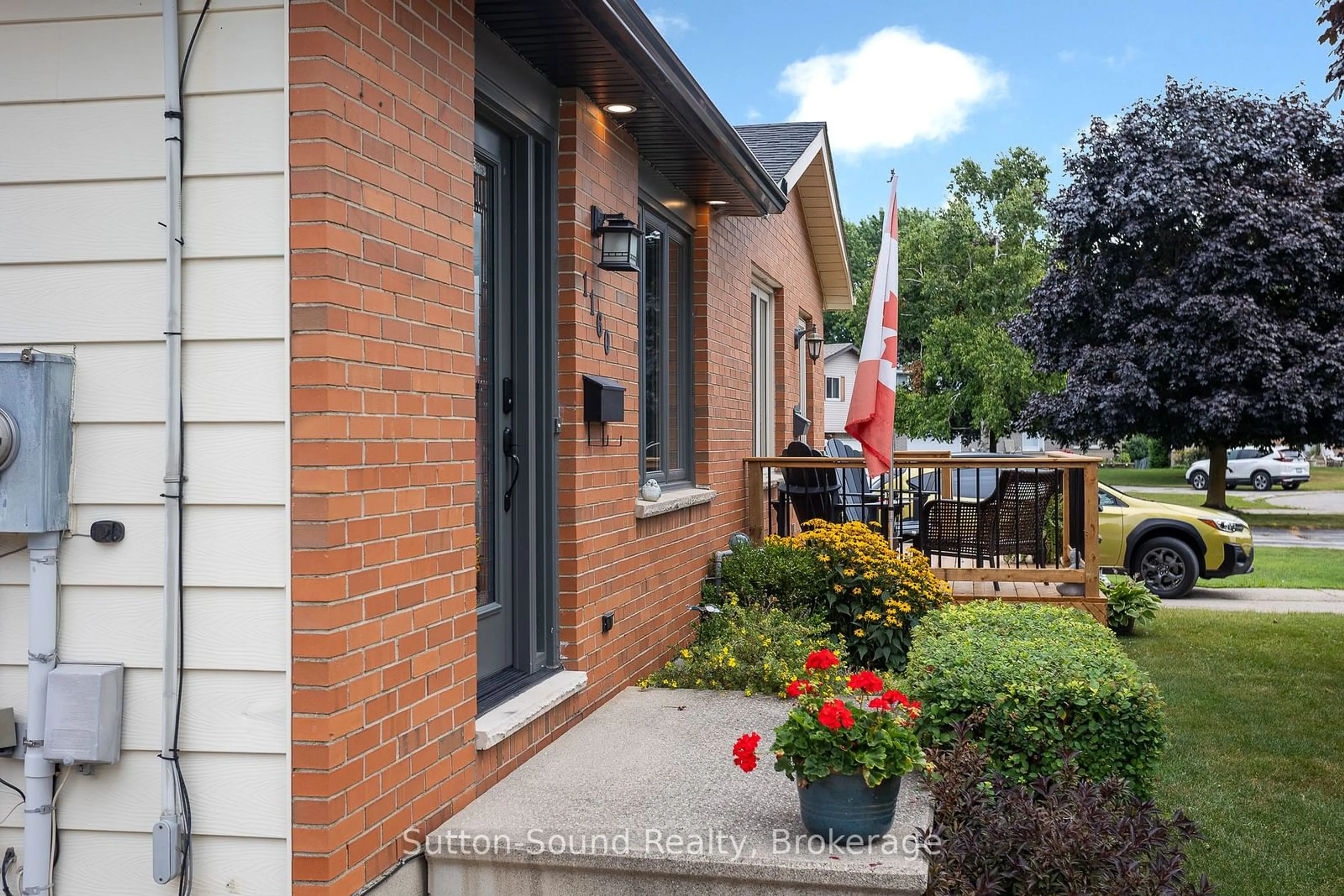 Home with brick exterior material, street for 1160 12th St, Owen Sound Ontario N4K 5Y6