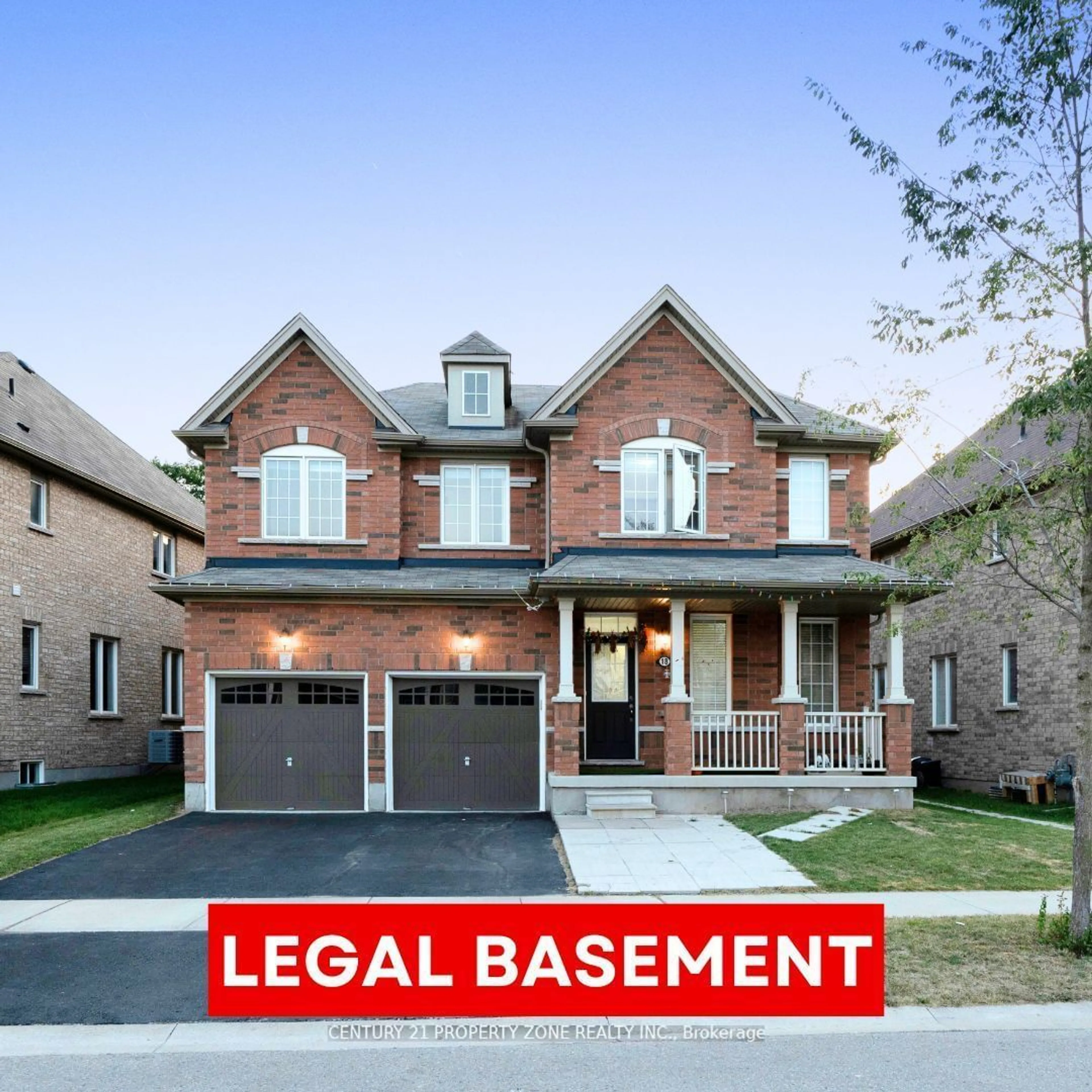 Home with brick exterior material, street for 18 Wilmot Rd, Brantford Ontario N3T 5L5