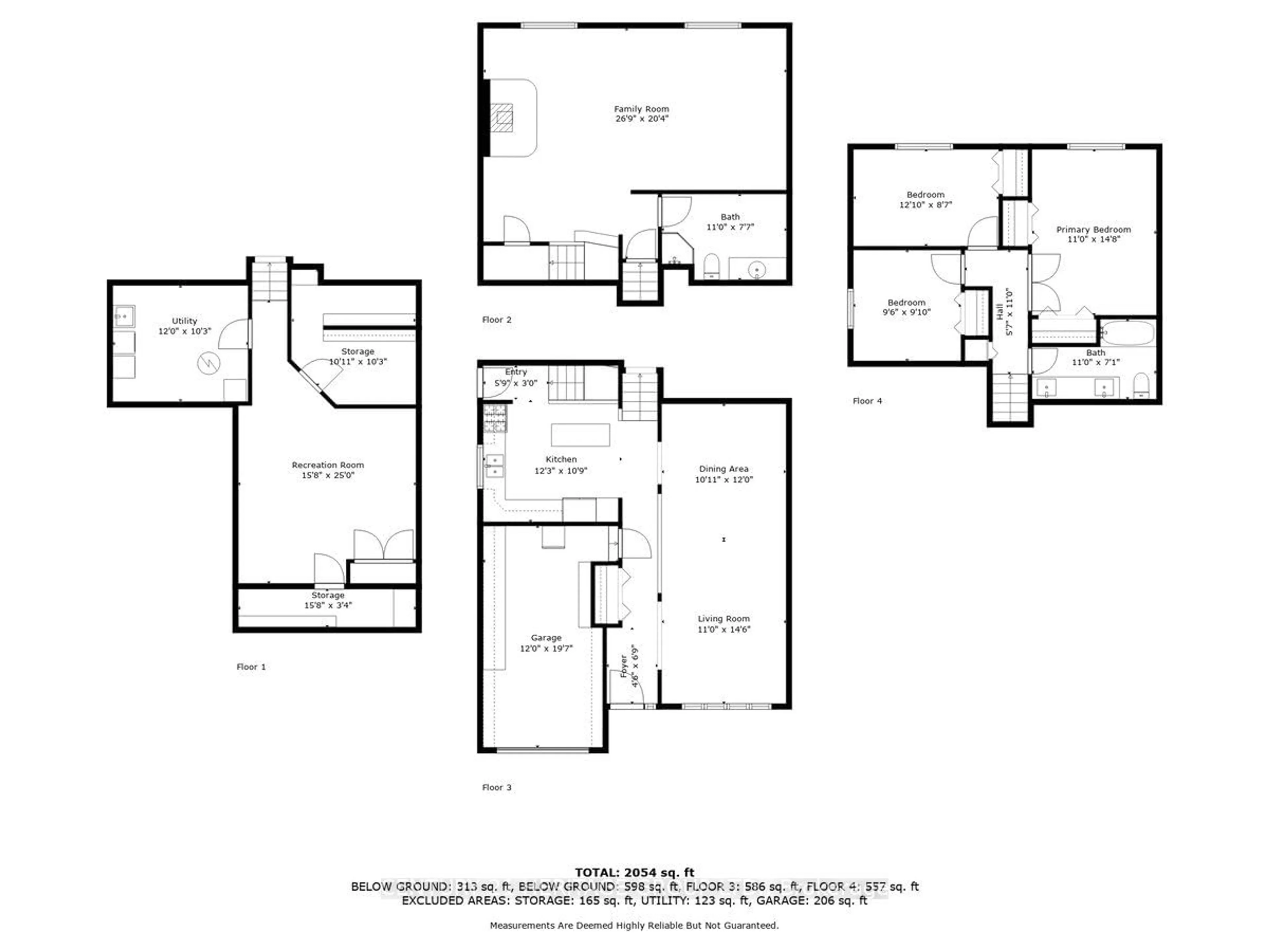 Floor plan for 46 Millpond Pl, Hamilton Ontario L8W 2W8