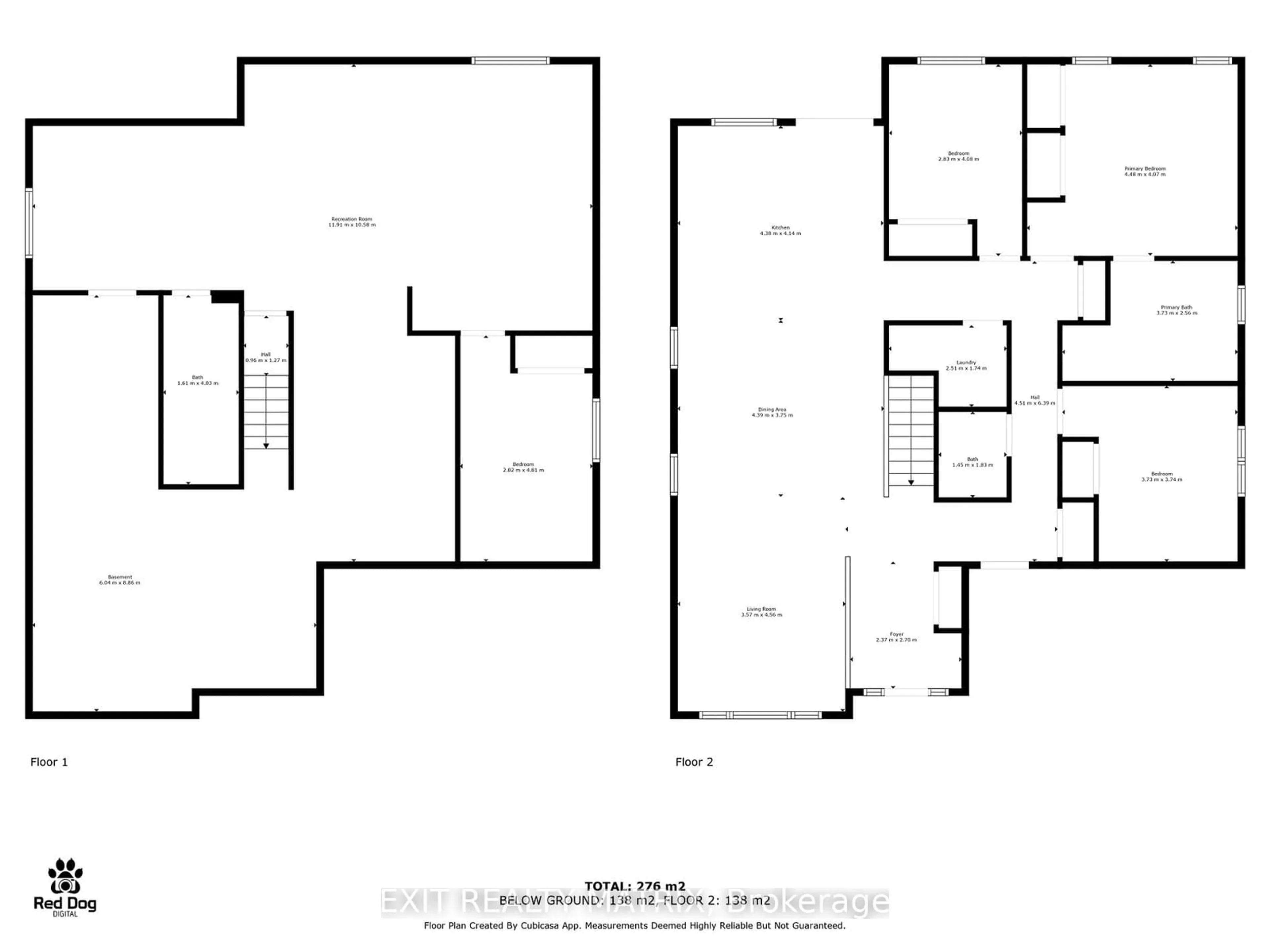 Floor plan for 370 Dore St, Casselman Ontario K0A 1M0