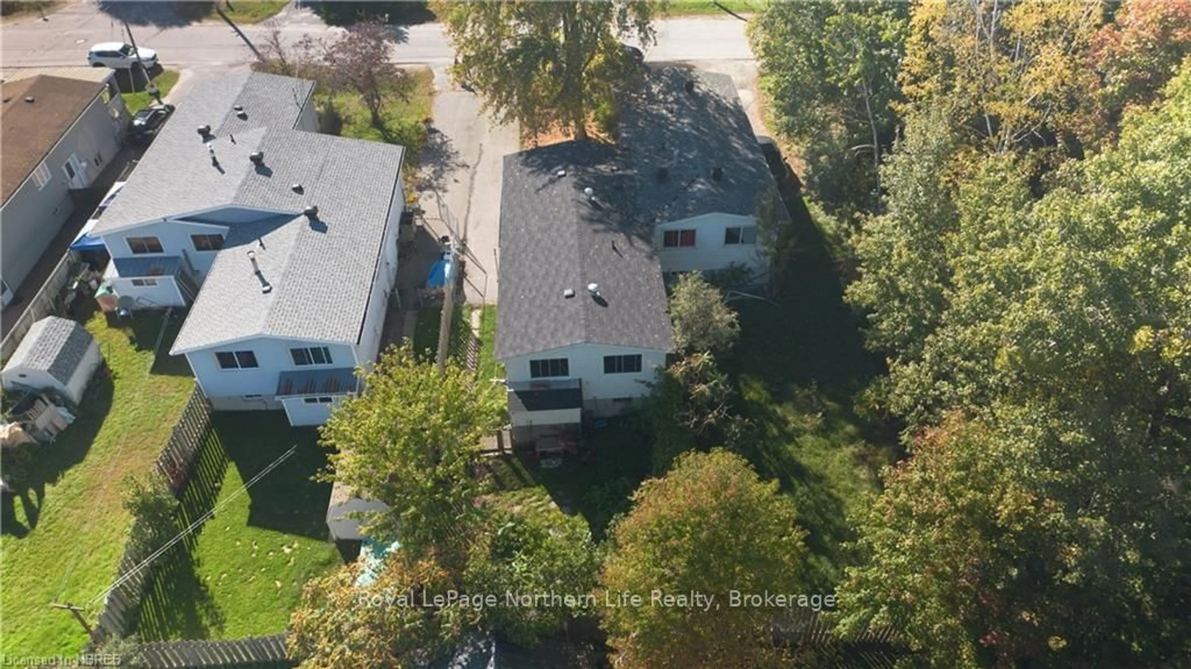 A pic from outside/outdoor area/front of a property/back of a property/a pic from drone, unknown for 43 KARLA Dr, North Bay Ontario P1A 3W8