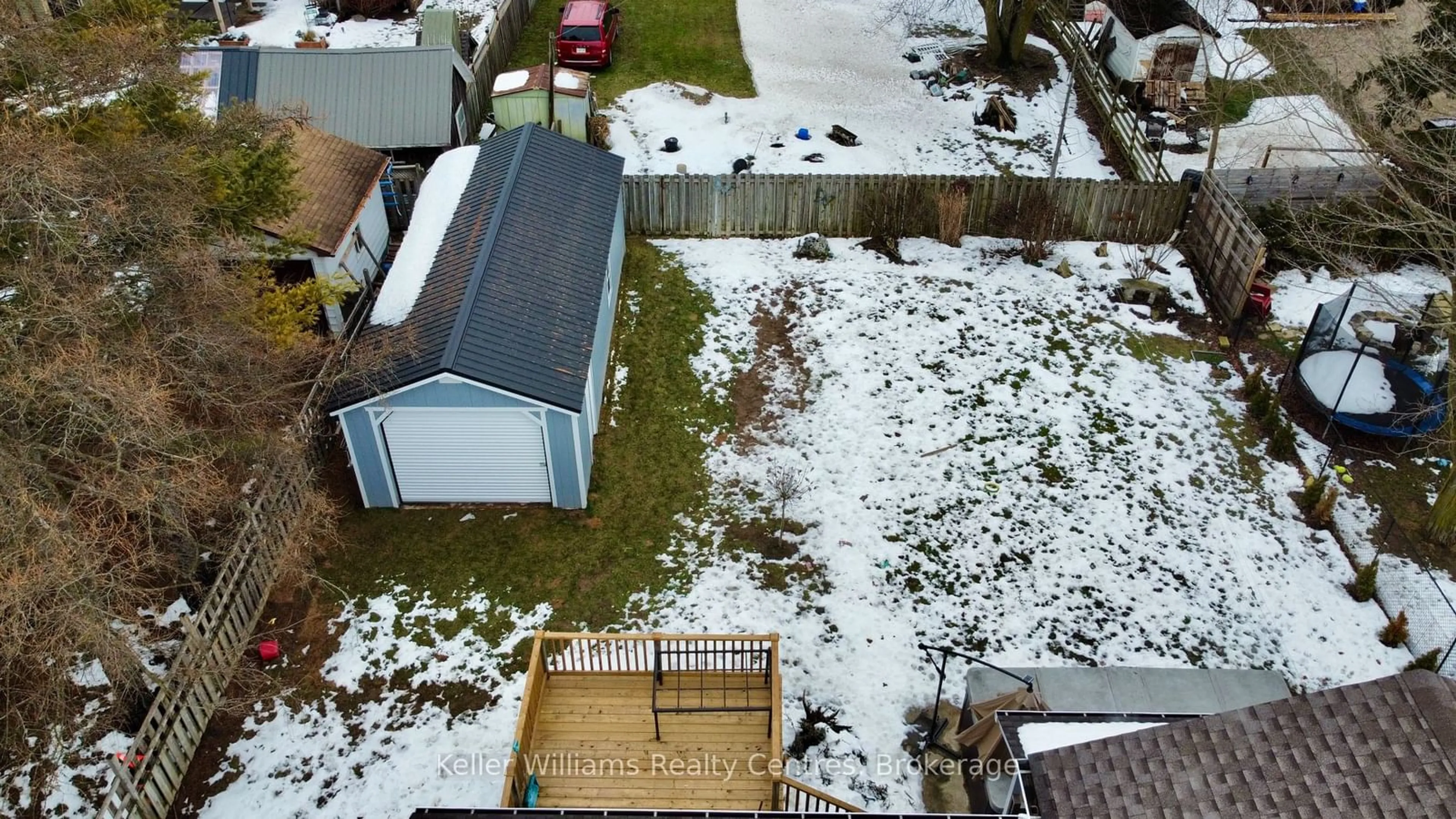 A pic from outside/outdoor area/front of a property/back of a property/a pic from drone, street for 12 Thomas St, South Bruce Ontario N0G 2S0