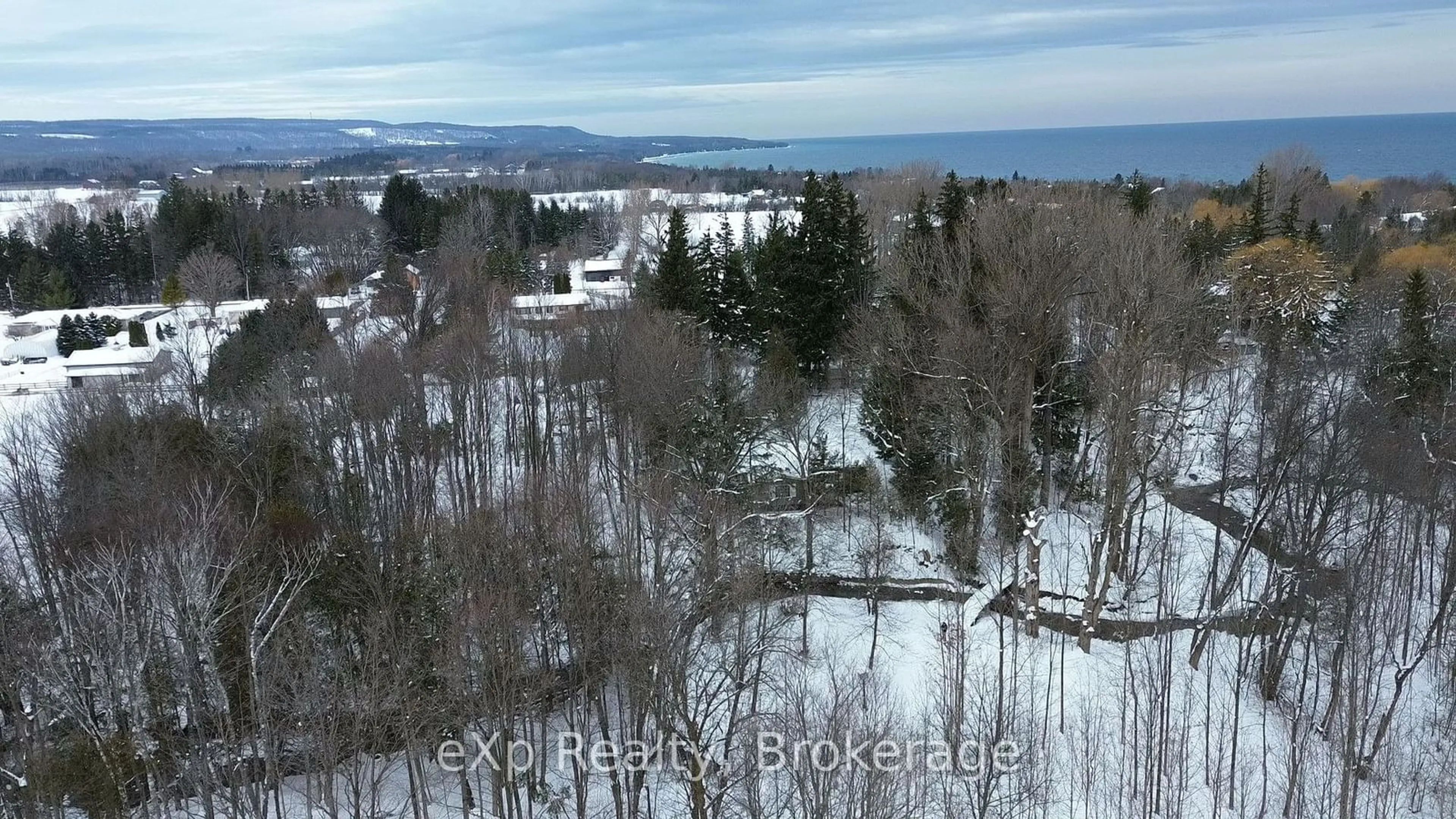 A pic from outside/outdoor area/front of a property/back of a property/a pic from drone, forest/trees view for 226046 CENTREVILLE Rd, Meaford Ontario N4L 0A7