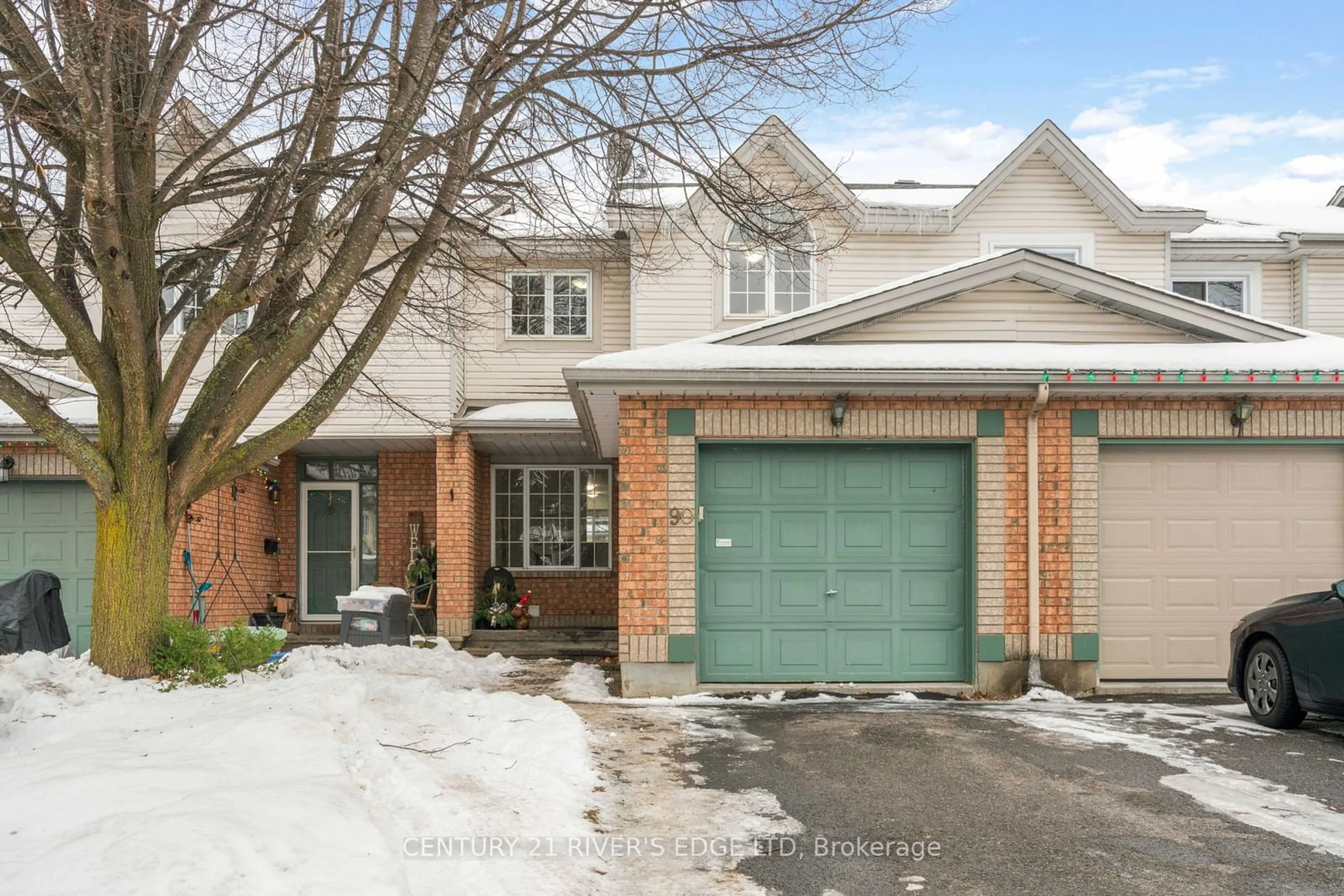 Home with brick exterior material, street for 90 KINCARDINE Dr, Kanata Ontario K2V 1B2