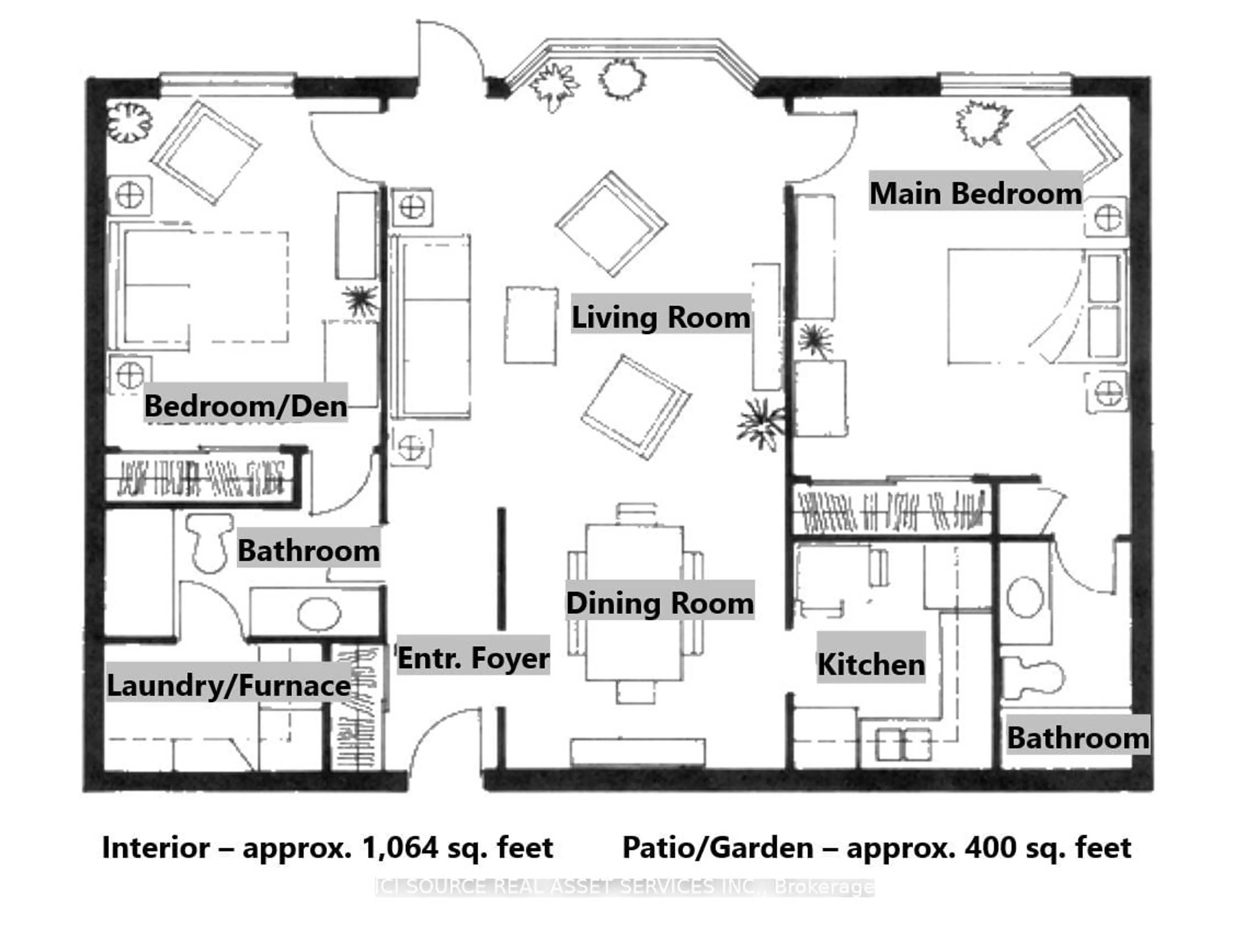 Floor plan for 200 East St #504, Kawartha Lakes Ontario K0M 1A0