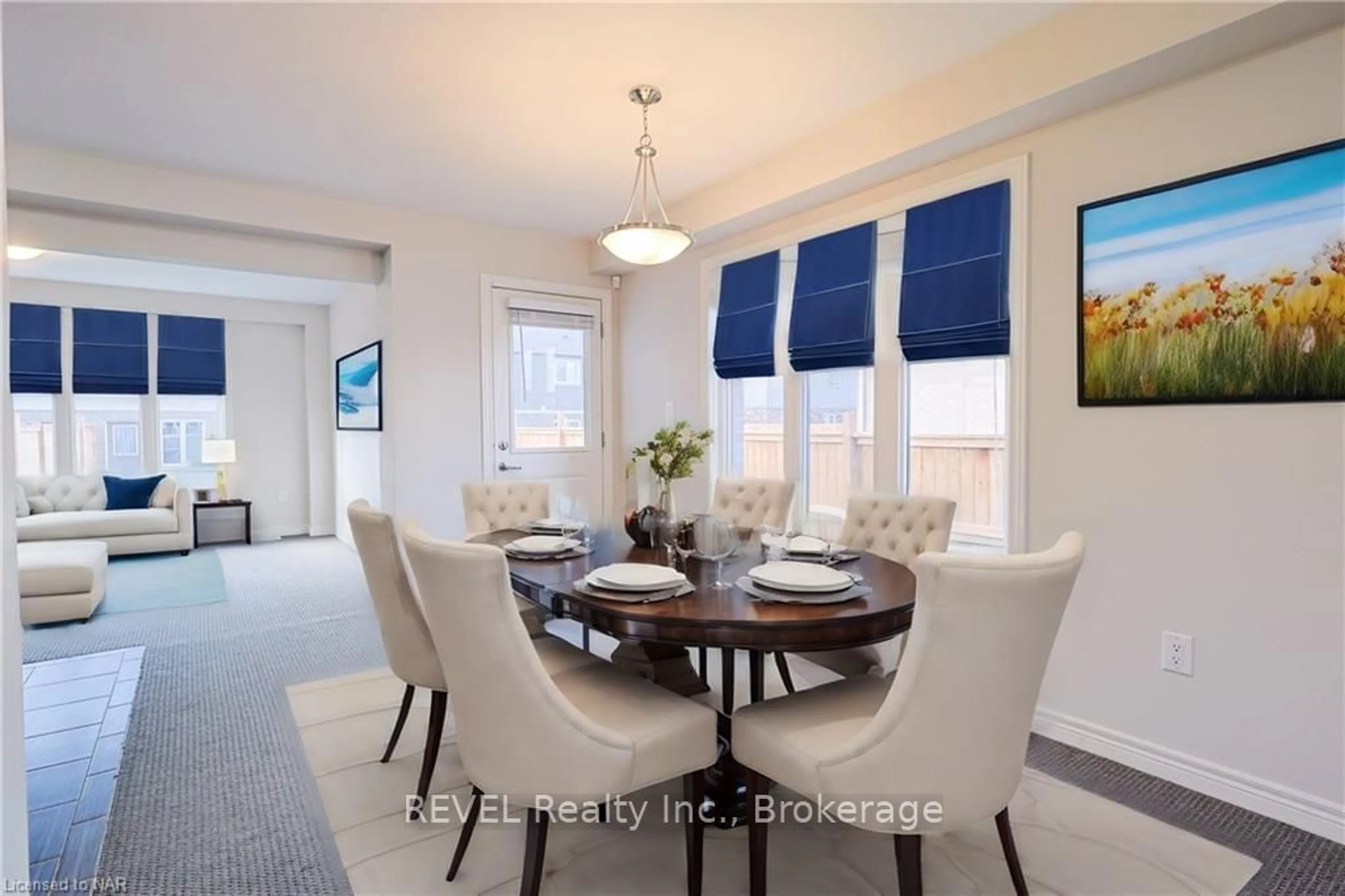 Dining room, ceramic/tile floor for 17 Hawthorn Ave, Thorold Ontario L2V 0H9