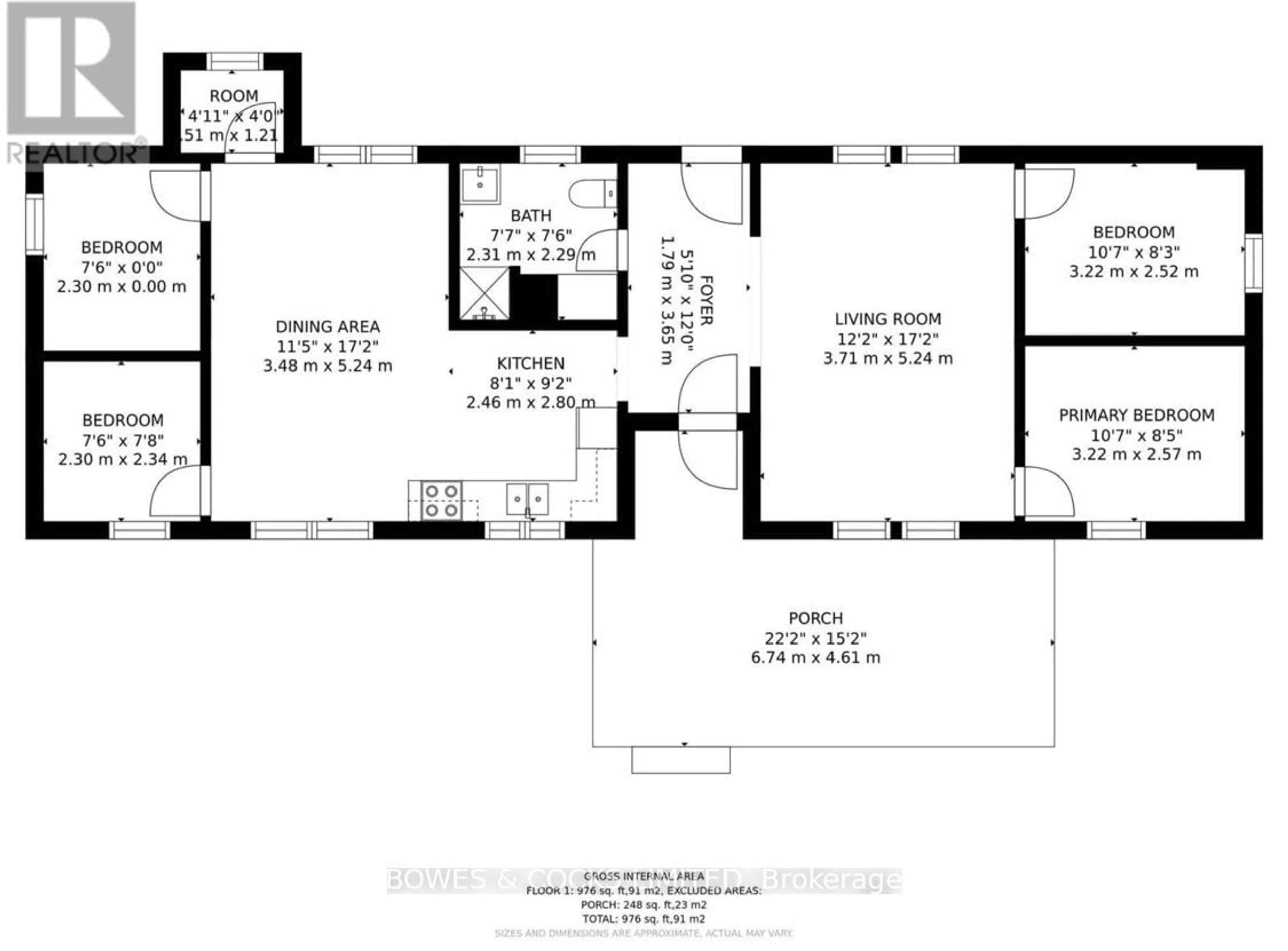 Floor plan for 40 Paradise Island, Hastings Highlands Ontario K0L 1C0