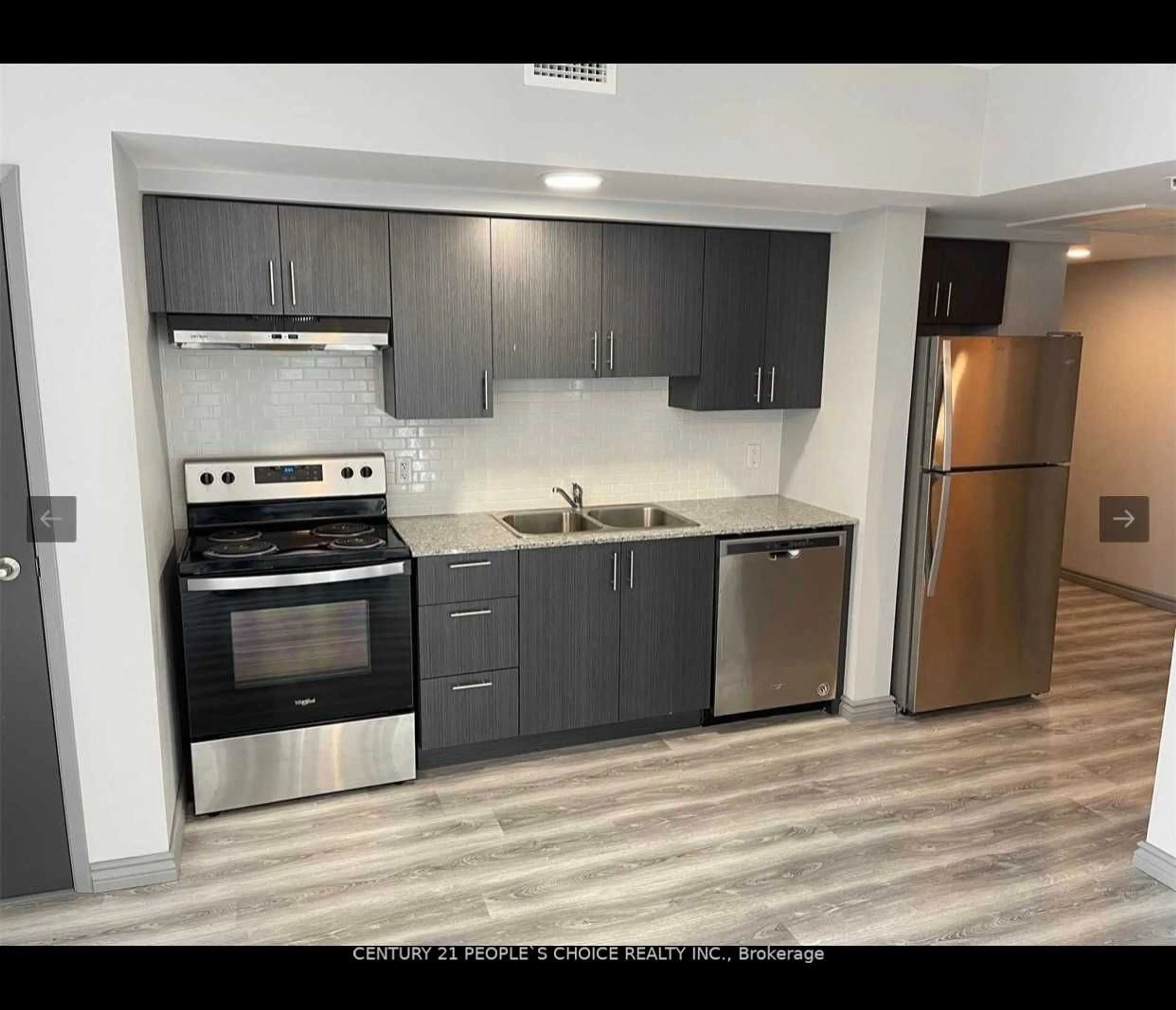 Standard kitchen, unknown for 275 Larch St #A505, Waterloo Ontario N2L 3R2