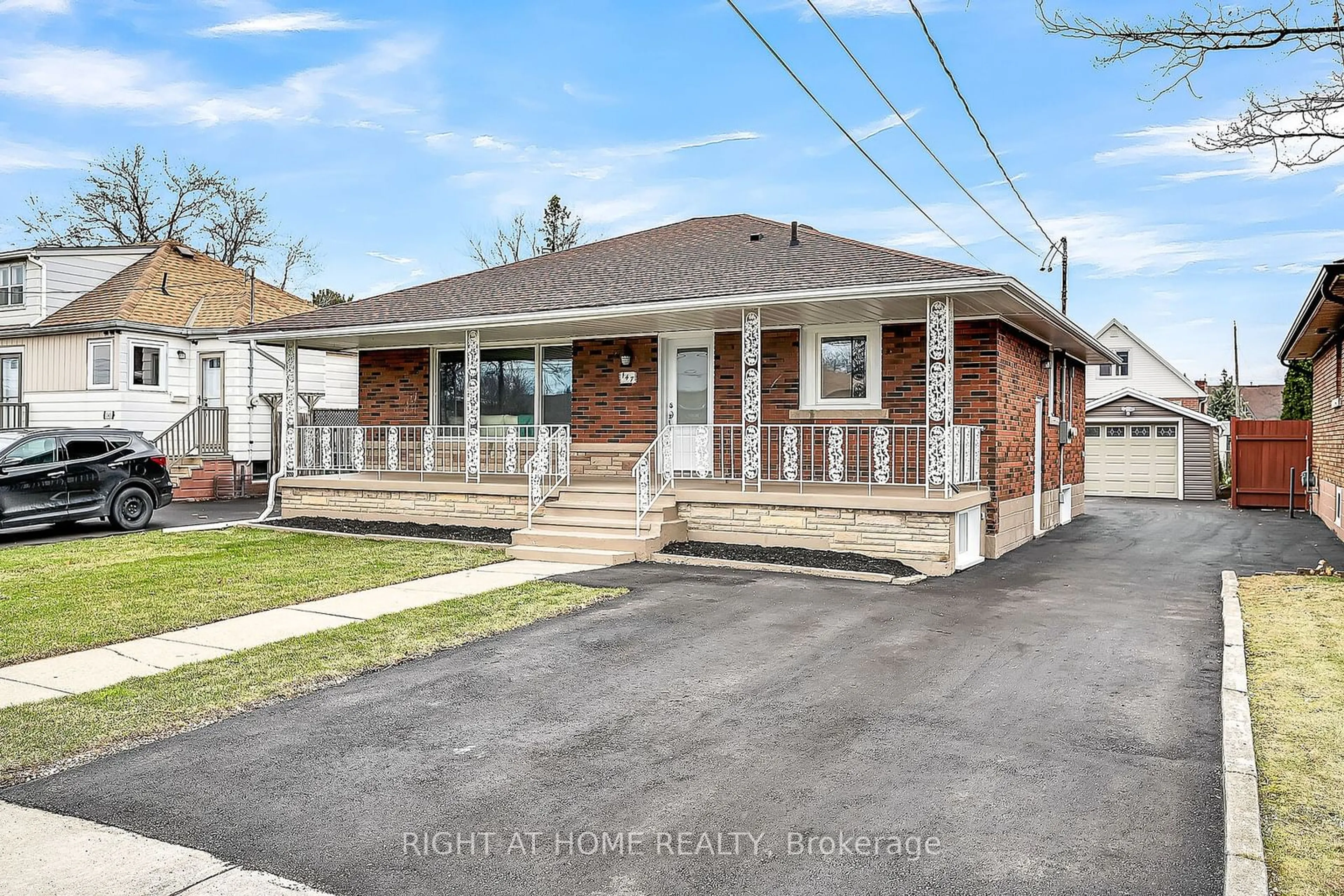 Home with brick exterior material, street for 147 Allenby Ave, Hamilton Ontario L9A 2T8