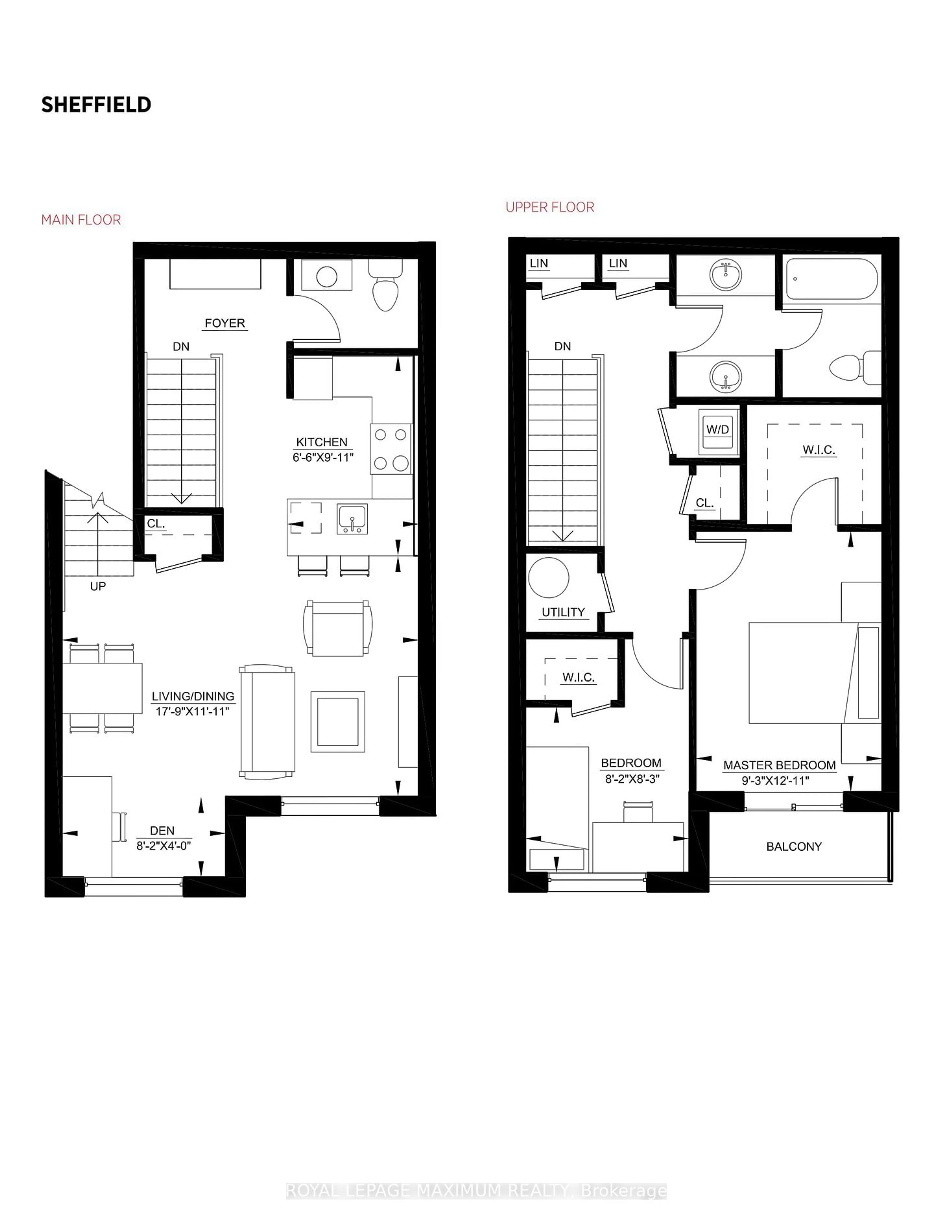 Floor plan for 350 Fisher Mills Rd #C56, Cambridge Ontario N3C 4N5